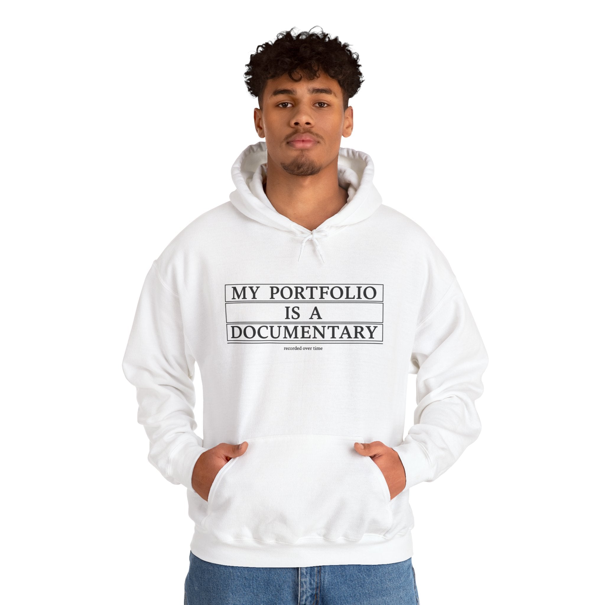 “My Portfolio Is A Documentary” Hoodie | Stock Rager™ Premium Streetwear for Traders