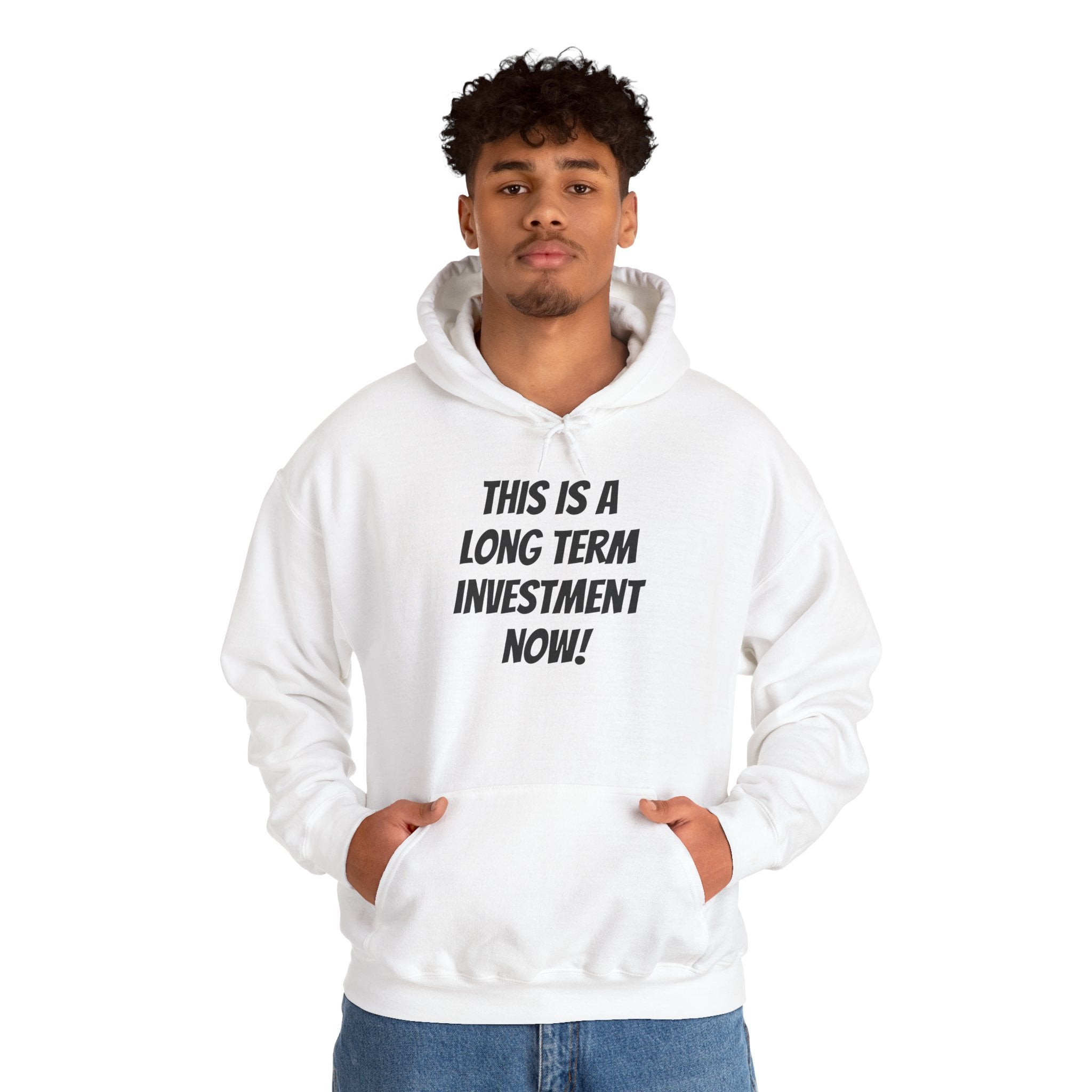 “This Is A Long Term Investment Now” Hoodie | Stock Rager™ Premium Streetwear for Traders