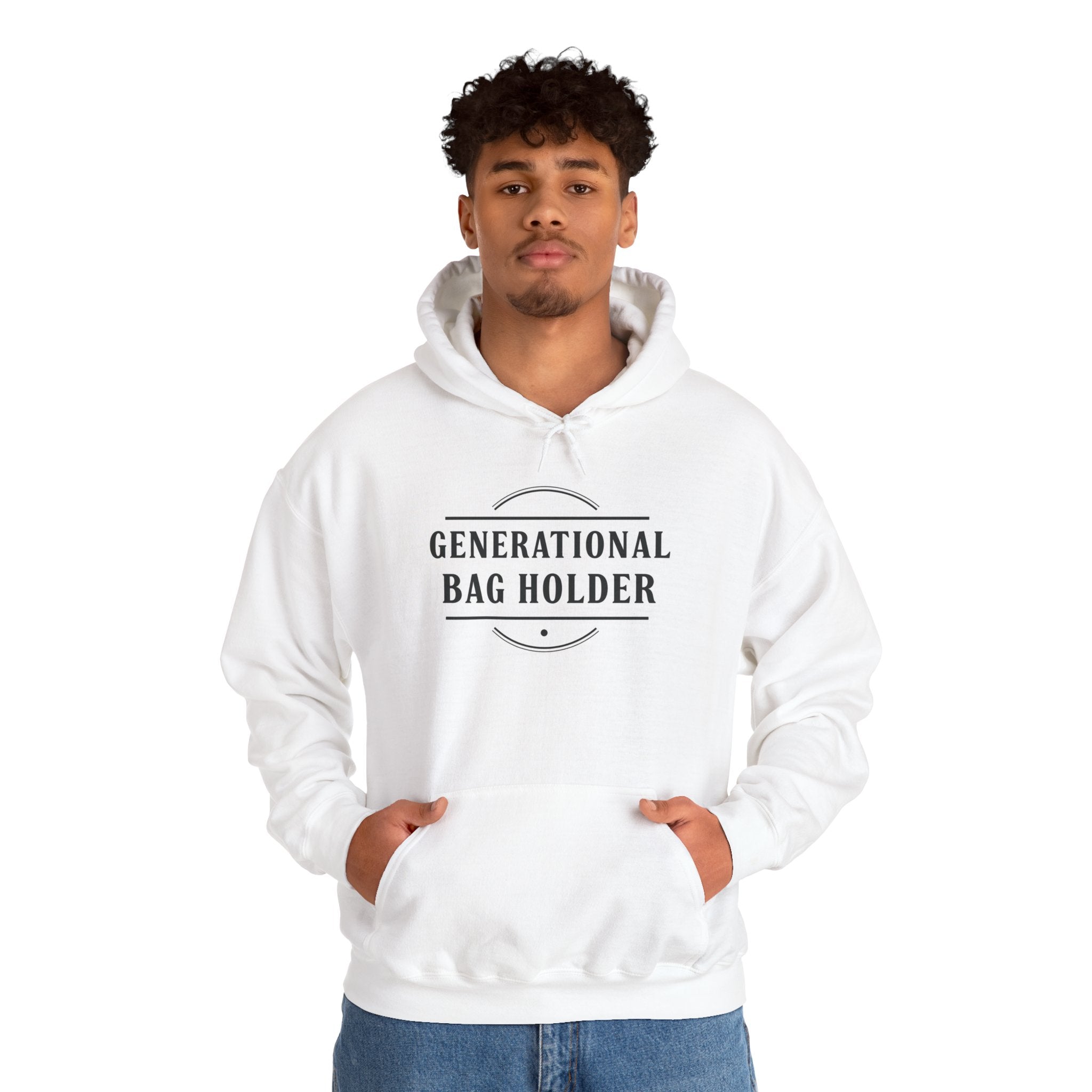 “Generational Bag Holder” Hoodie | Stock Rager™ Premium Streetwear for Traders