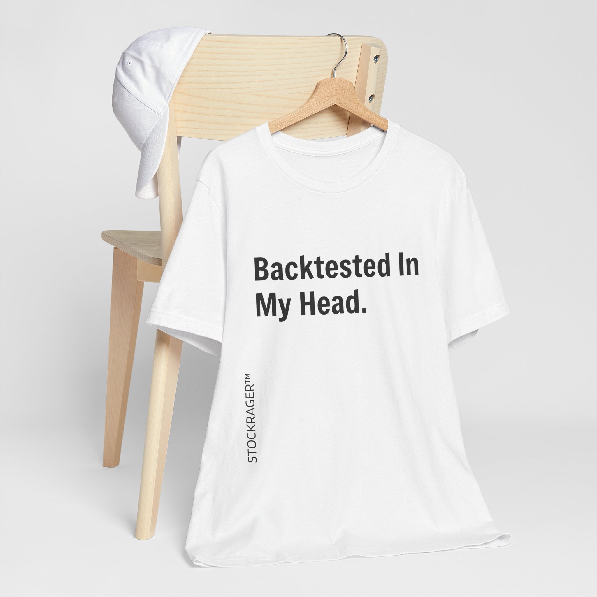 Backtested In My Head T-Shirt | Stock Rager™ - Premium Cotton Streetwear for Traders