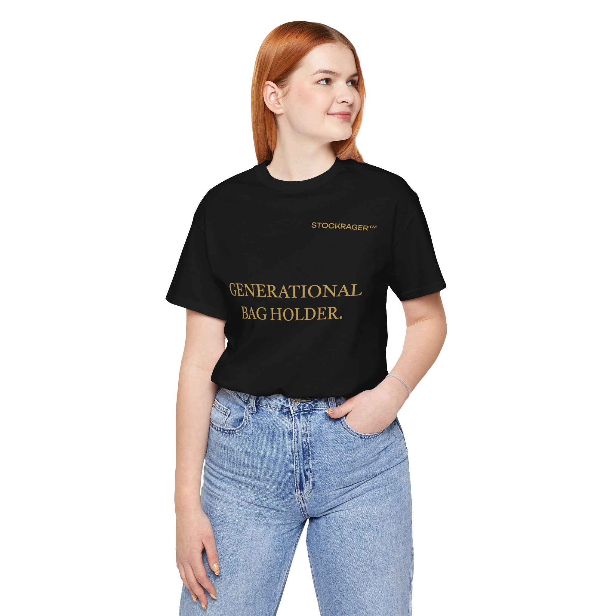 Generational Bag Holder T-Shirt | Stock Rager - Premium Cotton Streetwear