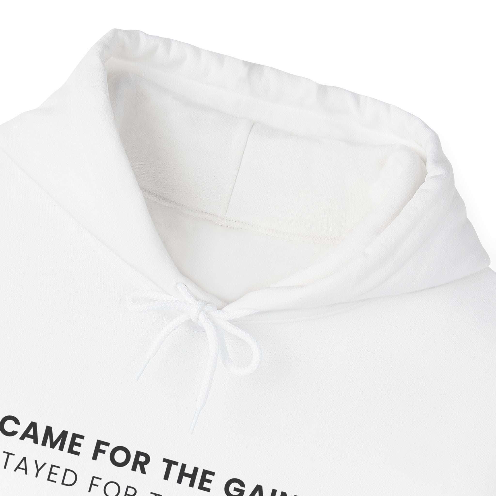 “Came For The Gains, Stayed For The Therapy” Hoodie | Stock Rager™ Premium Streetwear for Traders