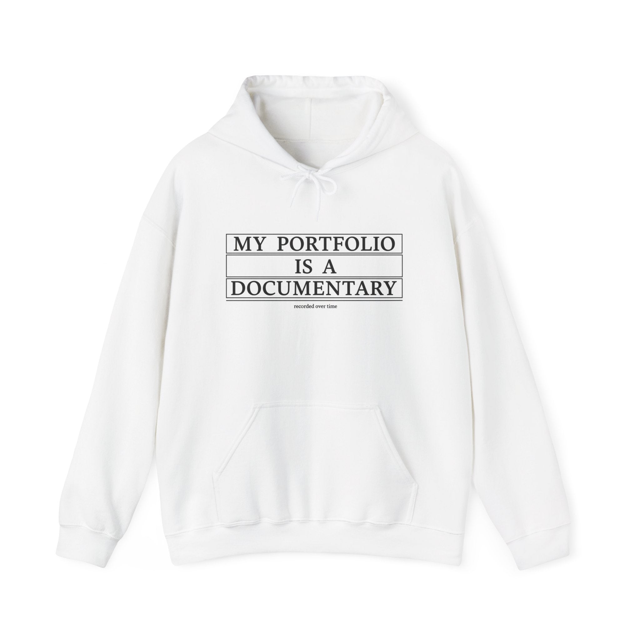 “My Portfolio Is A Documentary” Hoodie | Stock Rager™ Premium Streetwear for Traders