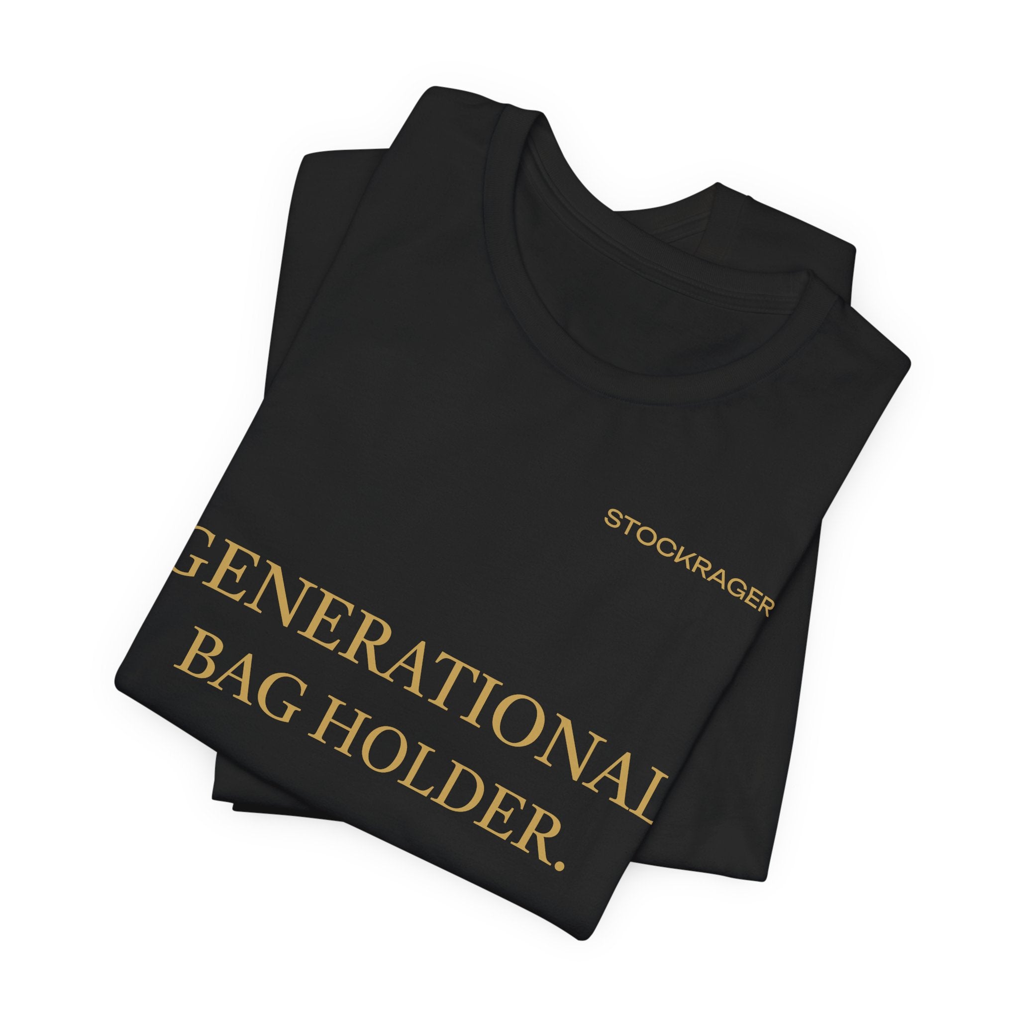Generational Bag Holder T-Shirt | Stock Rager - Premium Cotton Streetwear