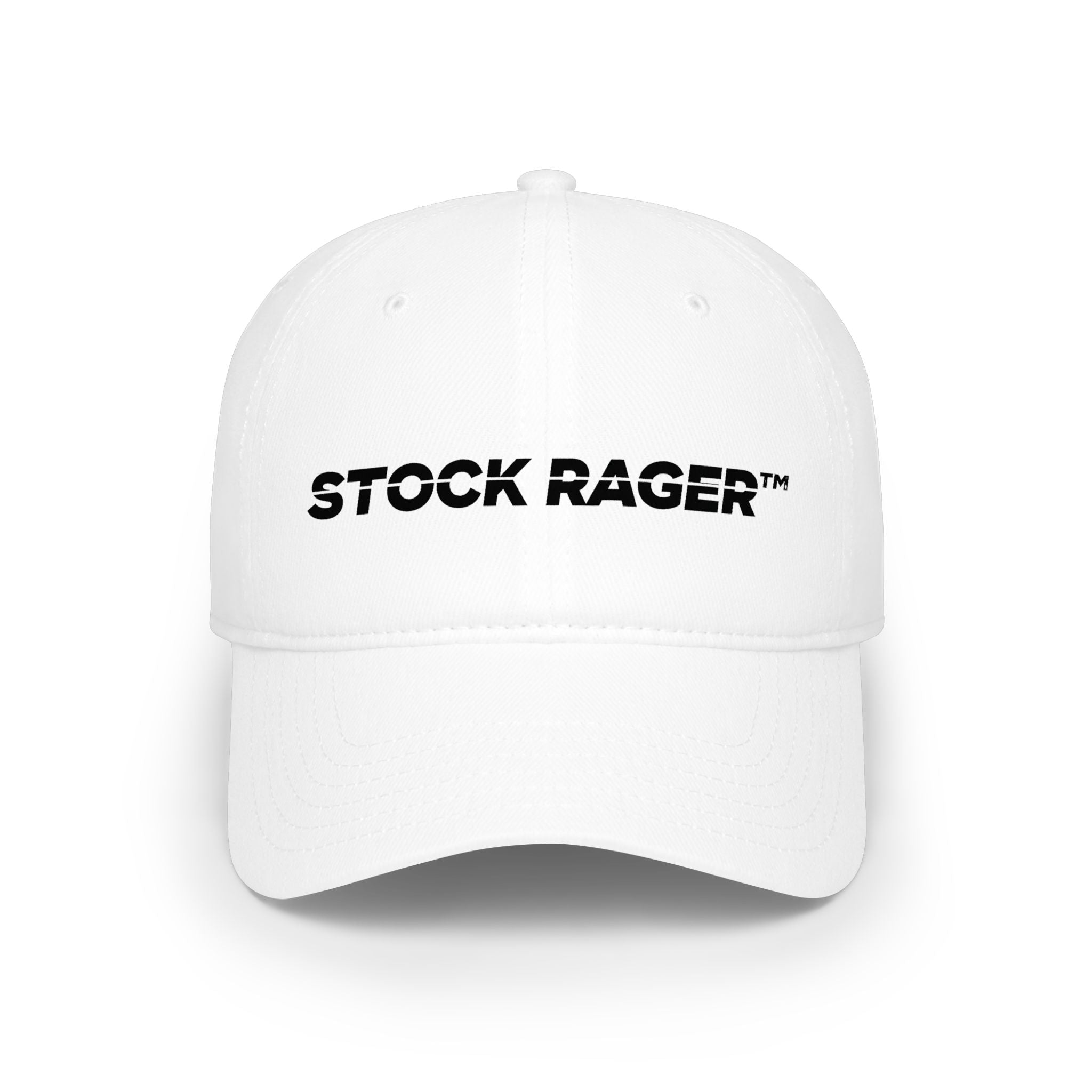 “Stock Rager™ Logo Cap” | Minimal Streetwear Trading Hat