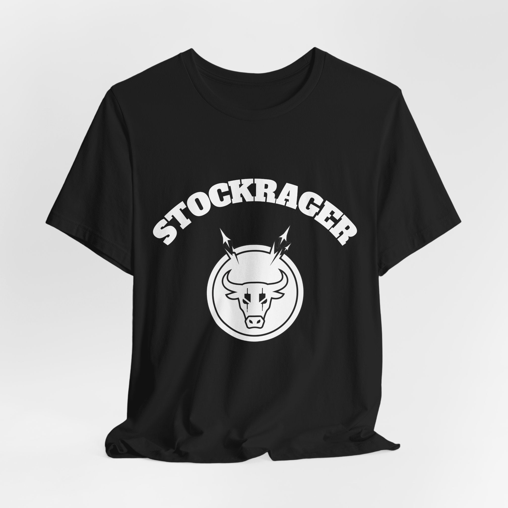 Stock Rager™ Signature Logo T-Shirt | Premium Cotton Streetwear Essential for Traders
