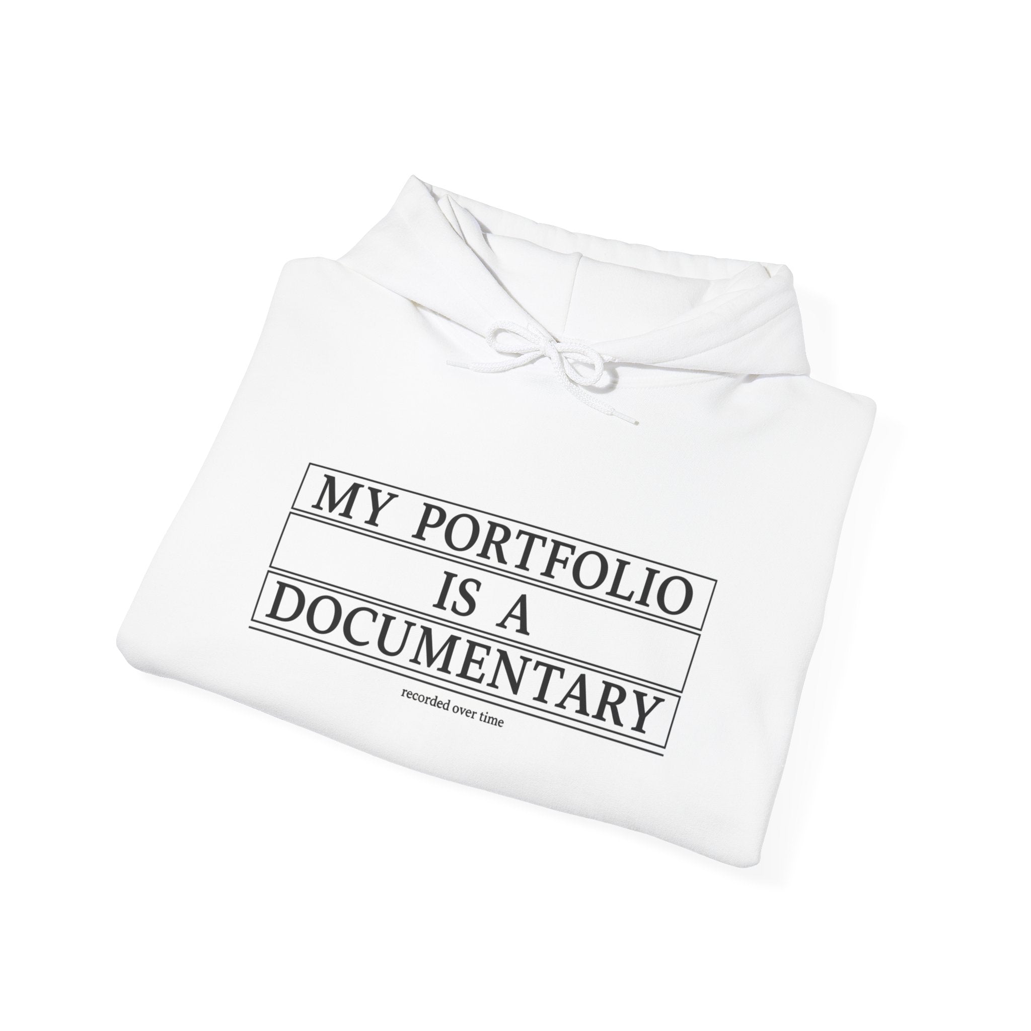 “My Portfolio Is A Documentary” Hoodie | Stock Rager™ Premium Streetwear for Traders
