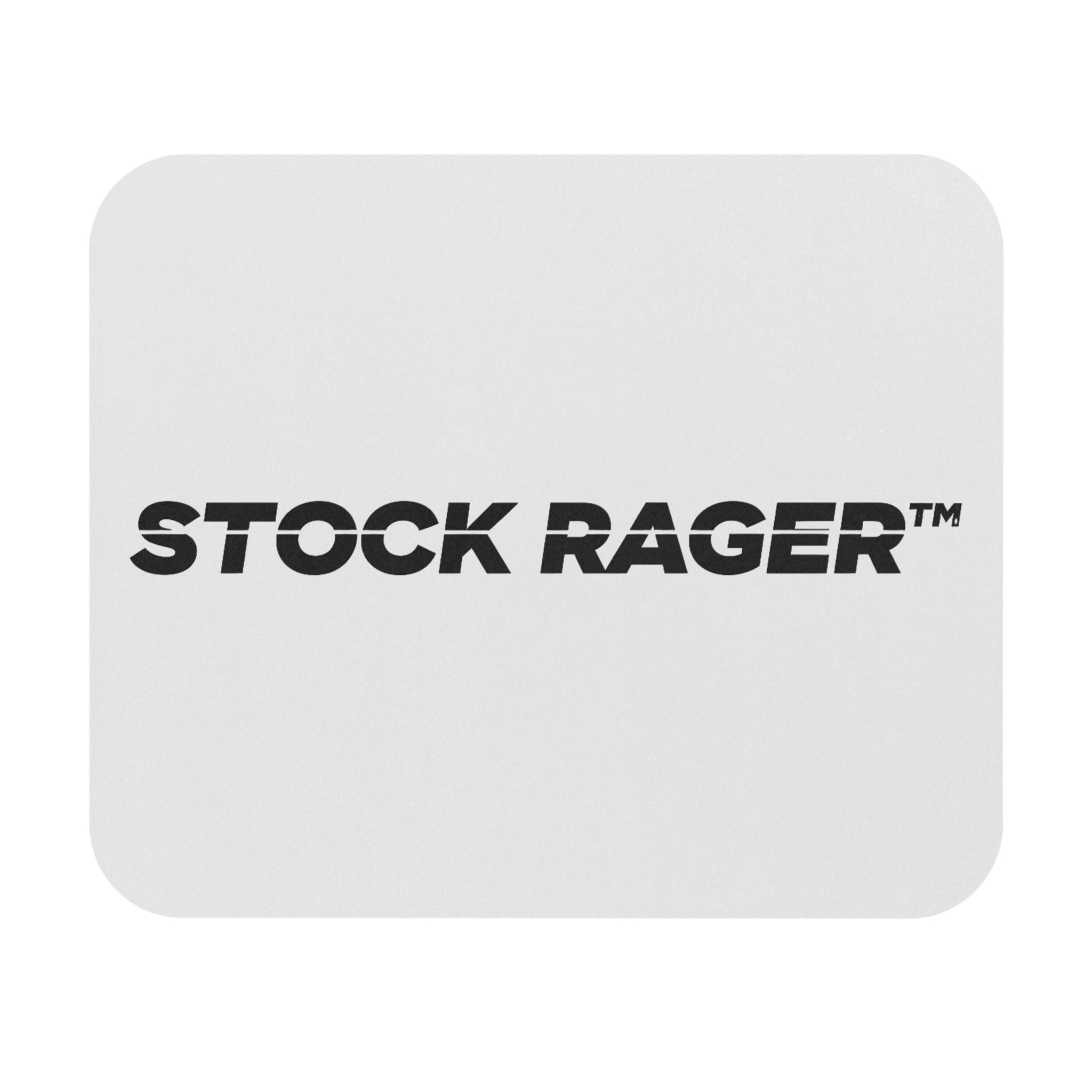Stock Rager™ Logo Mouse Pad | Minimal Desk Mat For Traders