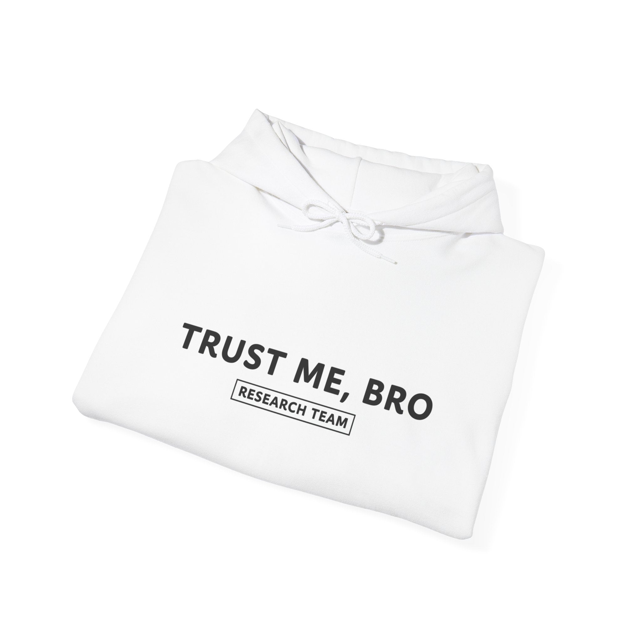 “Trust Me Bro Research Team” Hoodie | Stock Rager™ Premium Streetwear for Traders