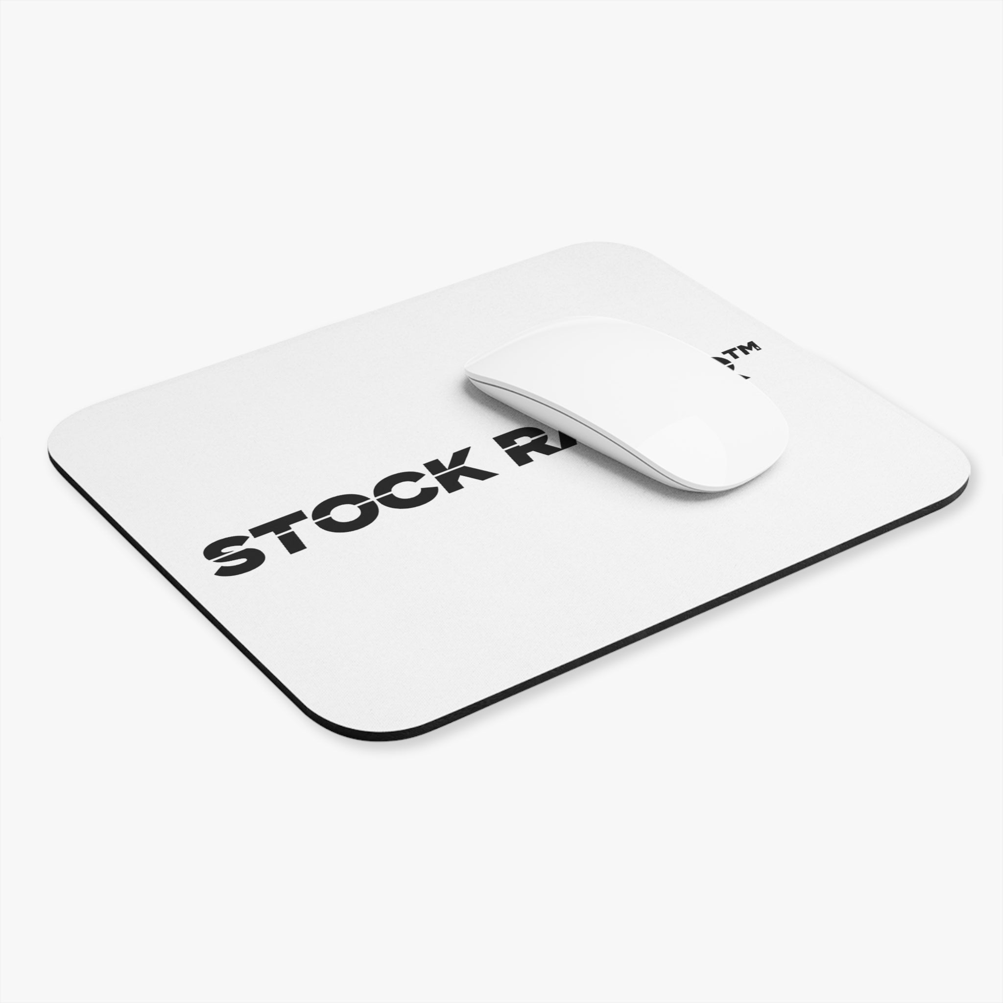 Stock Rager™ Logo Mouse Pad | Minimal Desk Mat For Traders