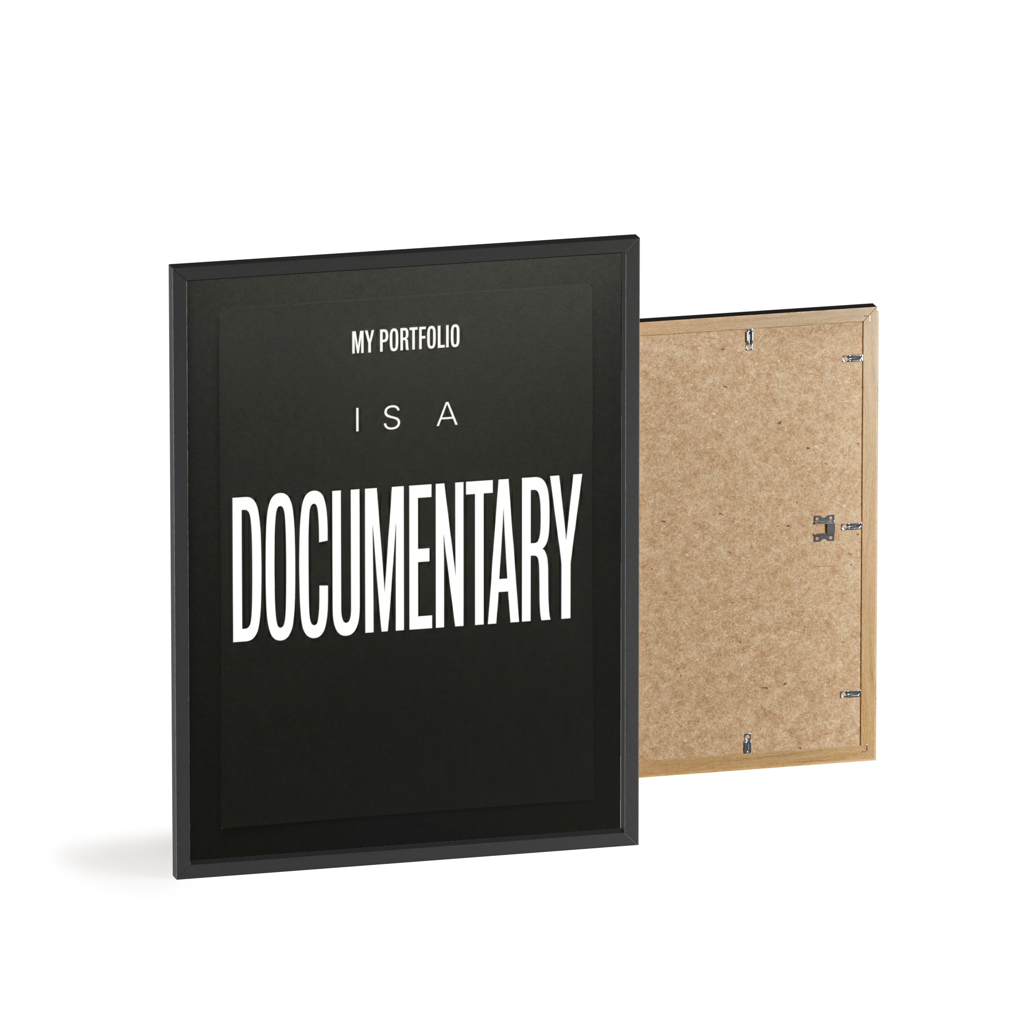 My Portfolio Is a Documentary Trading Wall Art | StockRager™ Finance Quote Poster Print