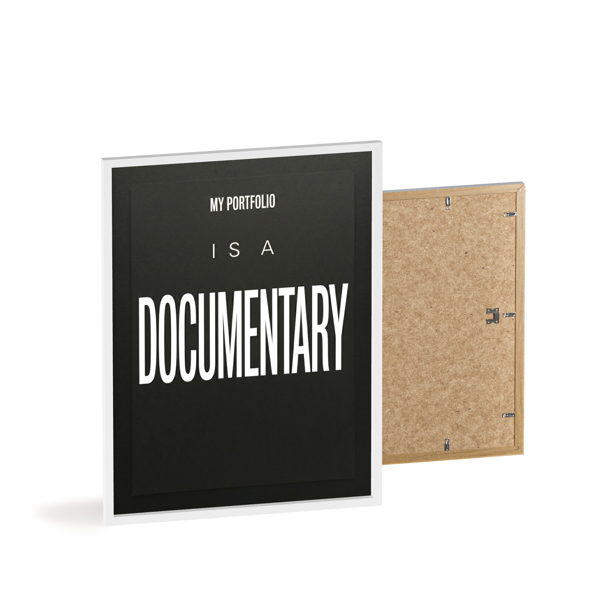 My Portfolio Is a Documentary Trading Wall Art | StockRager™ Finance Quote Poster Print