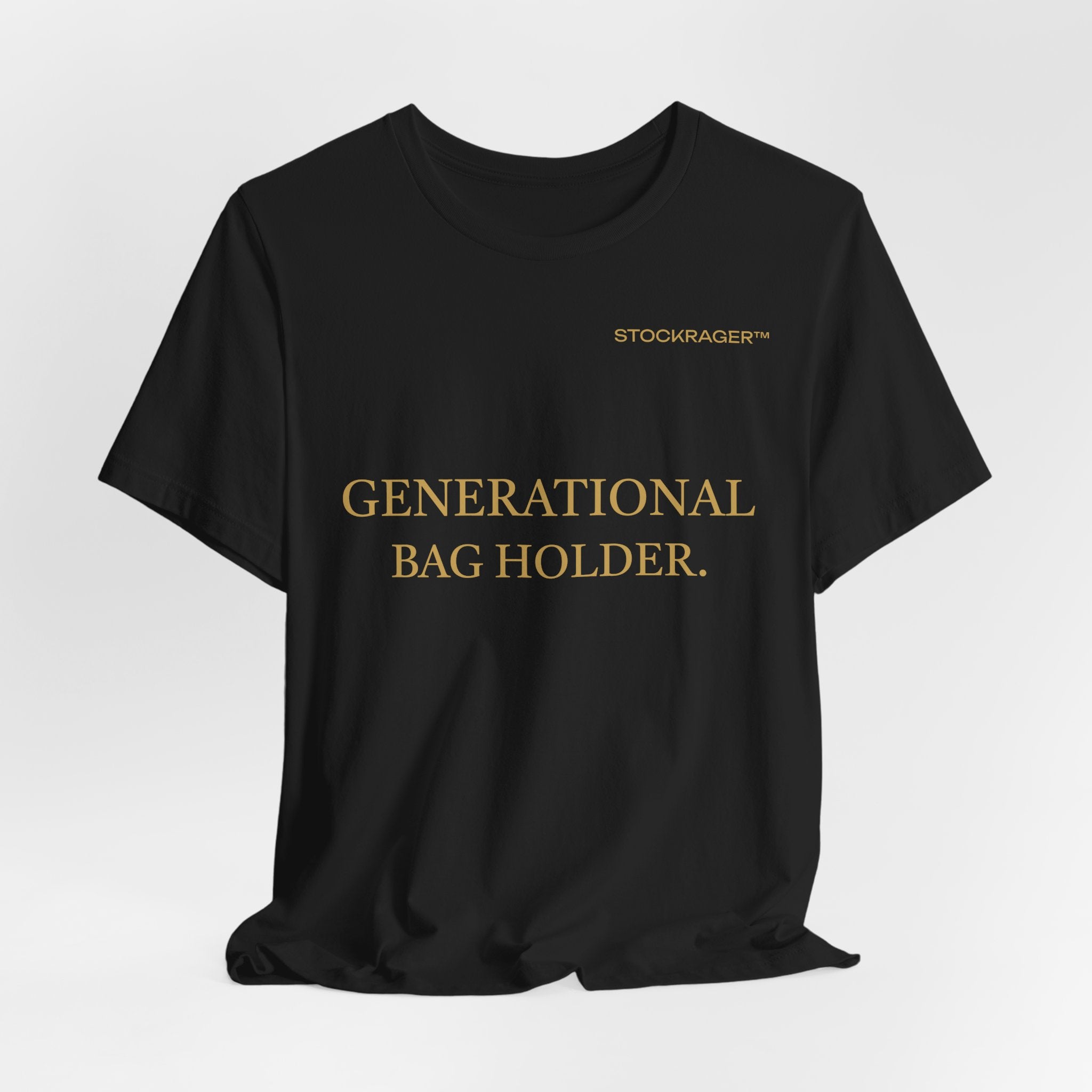 Generational Bag Holder T-Shirt | Stock Rager - Premium Cotton Streetwear