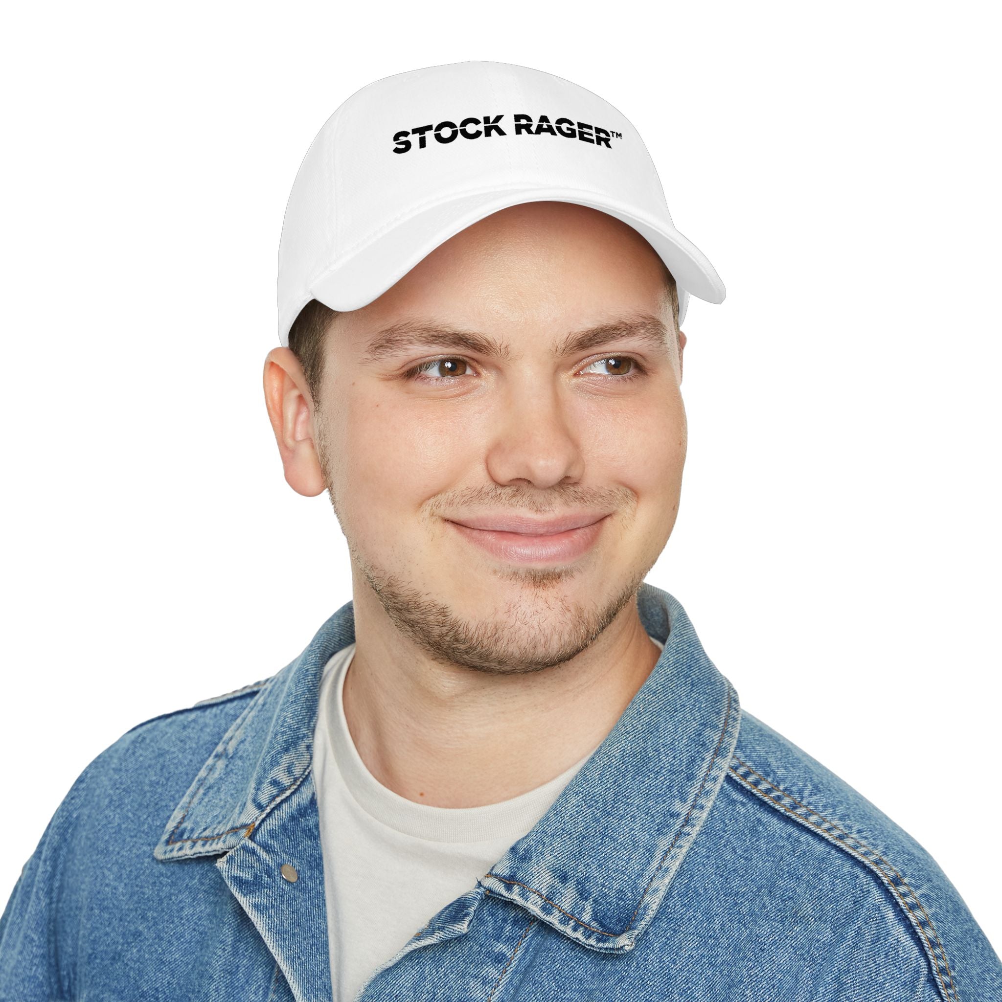 “Stock Rager™ Logo Cap” | Minimal Streetwear Trading Hat