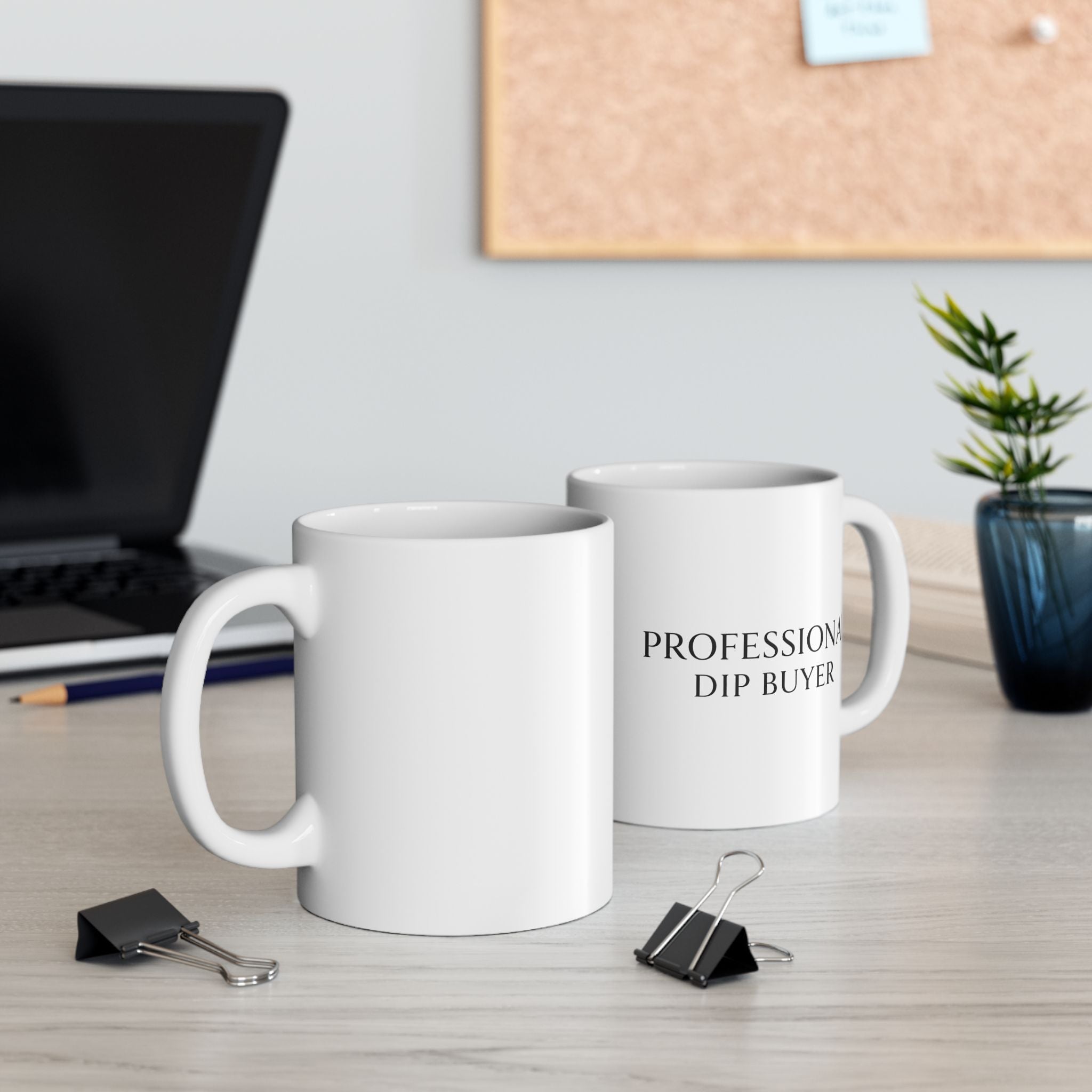“Professional Dip Buyer” Ceramic Mug | Stock Rager™ Premium Drinkware for Traders