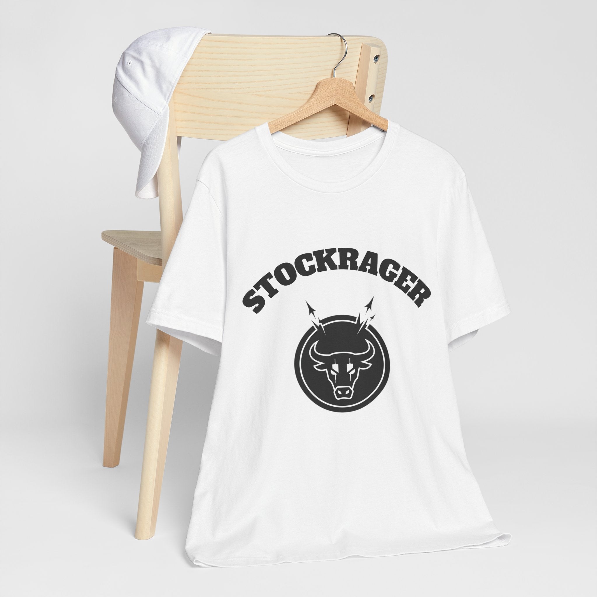 Stock Rager™ Signature Logo T-Shirt | Premium Cotton Streetwear Essential for Traders