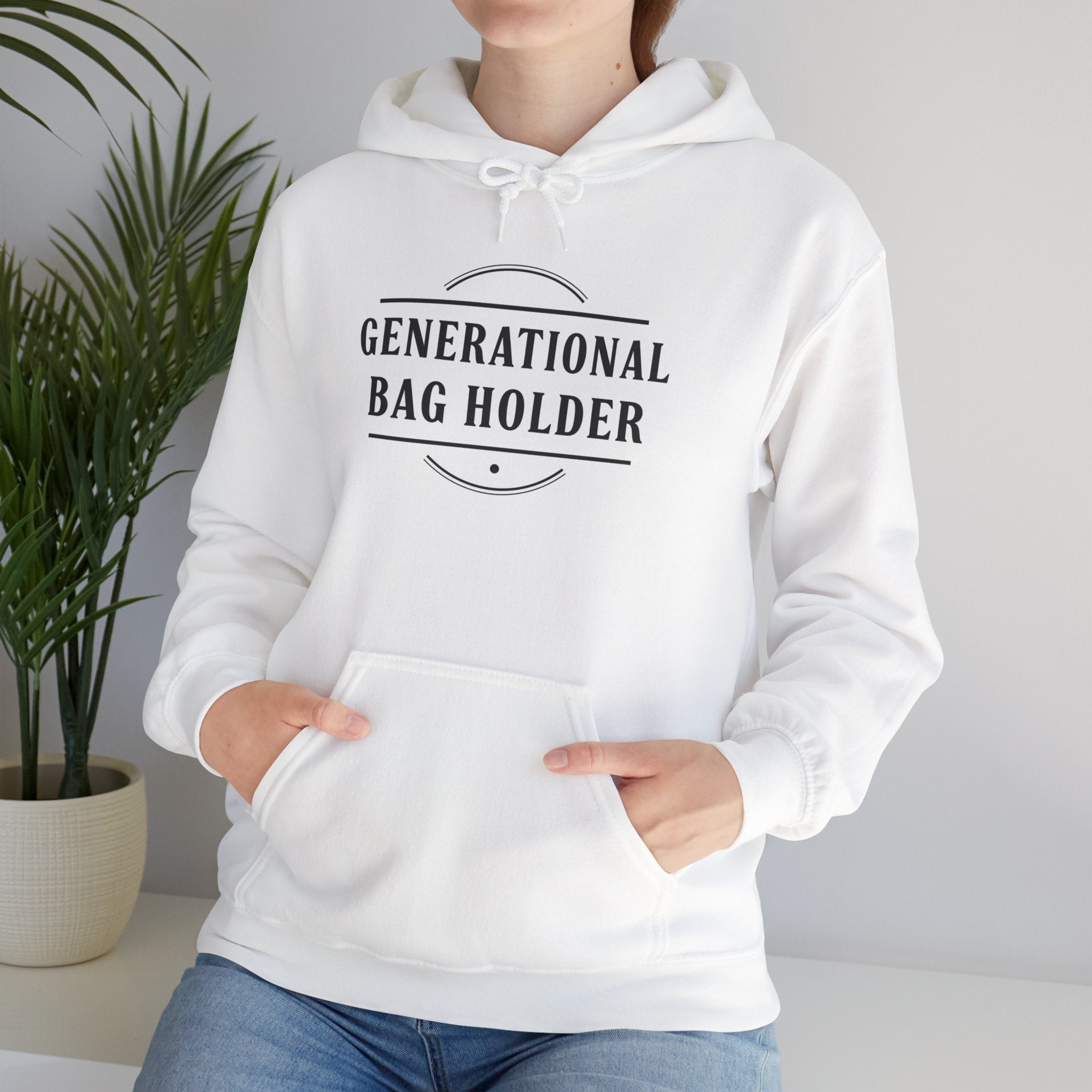 “Generational Bag Holder” Hoodie | Stock Rager™ Premium Streetwear for Traders