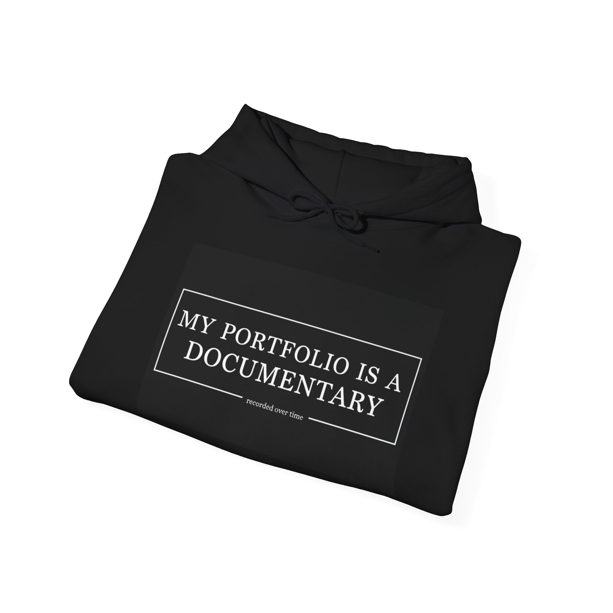 “My Portfolio Is A Documentary” Hoodie | Stock Rager™ Premium Streetwear for Traders