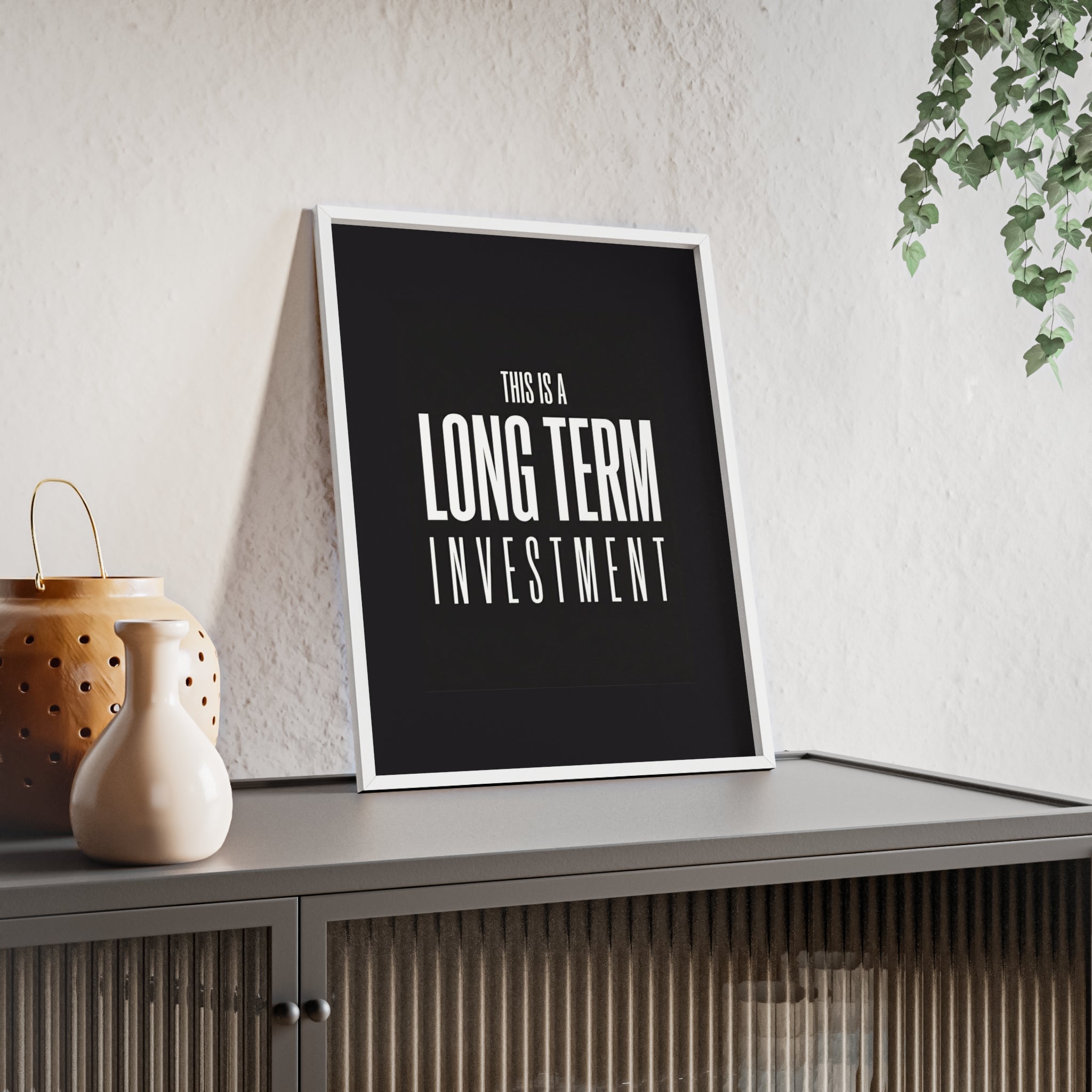 This Is a Long Term Investment Trading Wall Art | StockRager™ Meme Finance Quote Poster Print