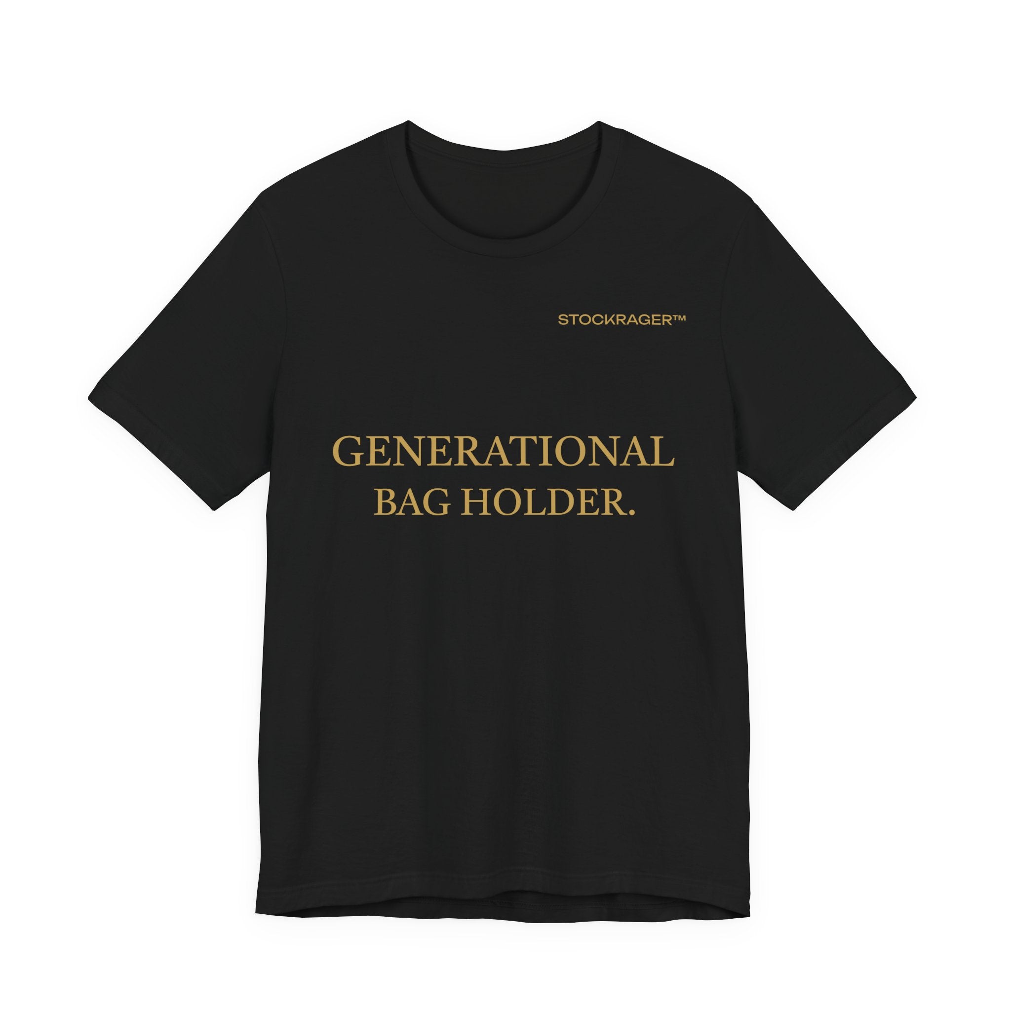 Generational Bag Holder T-Shirt | Stock Rager - Premium Cotton Streetwear