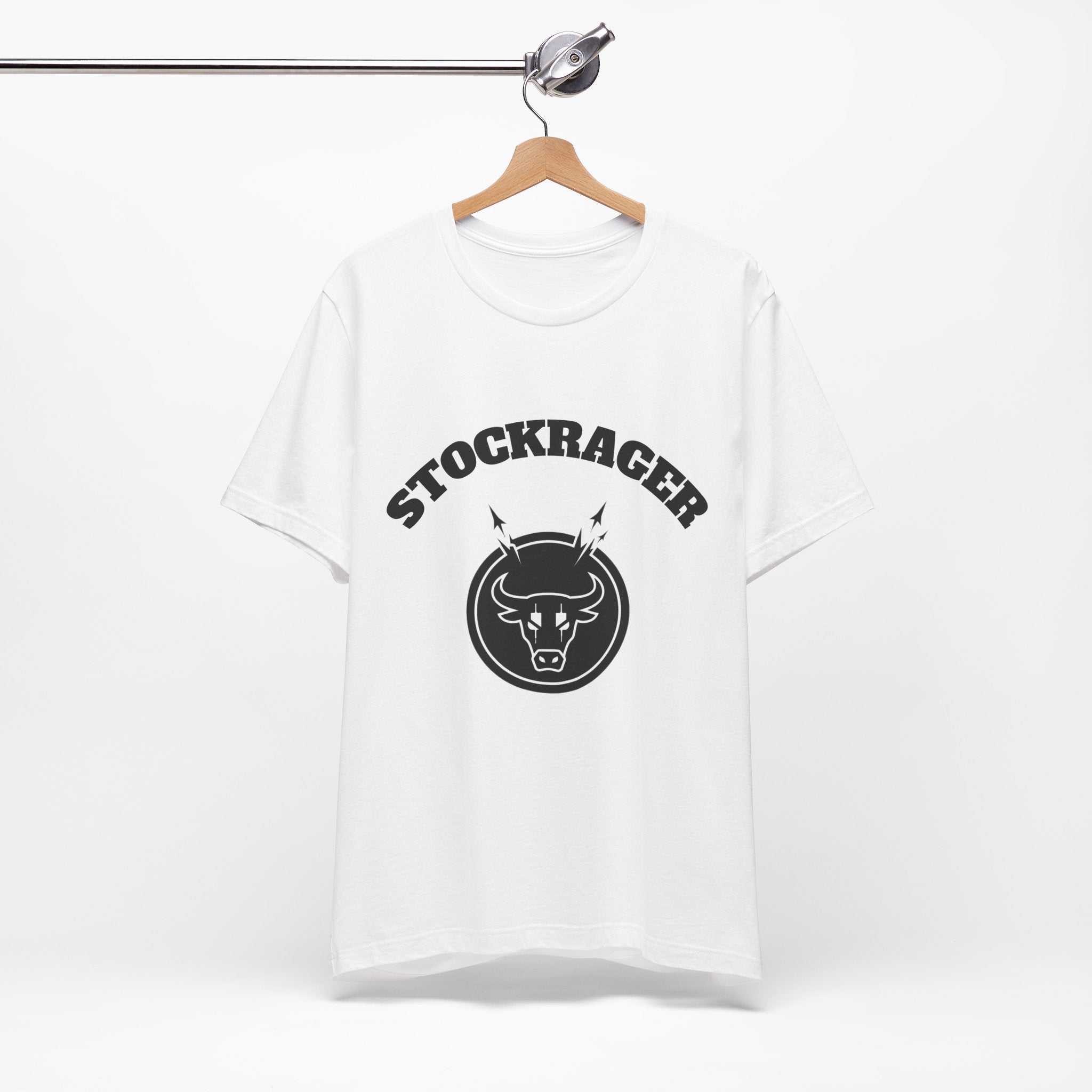 Stock Rager™ Signature Logo T-Shirt | Premium Cotton Streetwear Essential for Traders