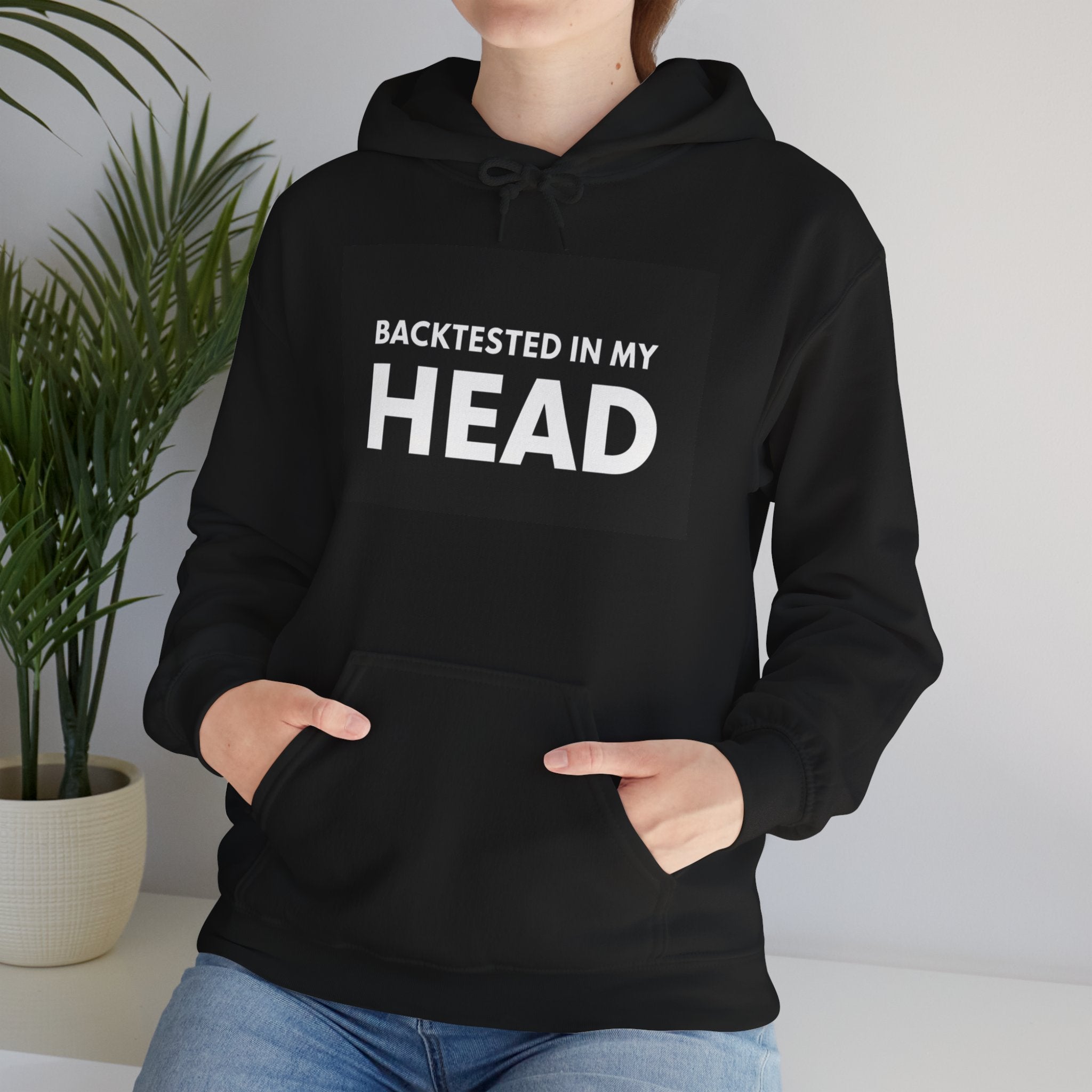 “Backtested In My Head” Hoodie | Stock Rager™ Premium Streetwear for Traders