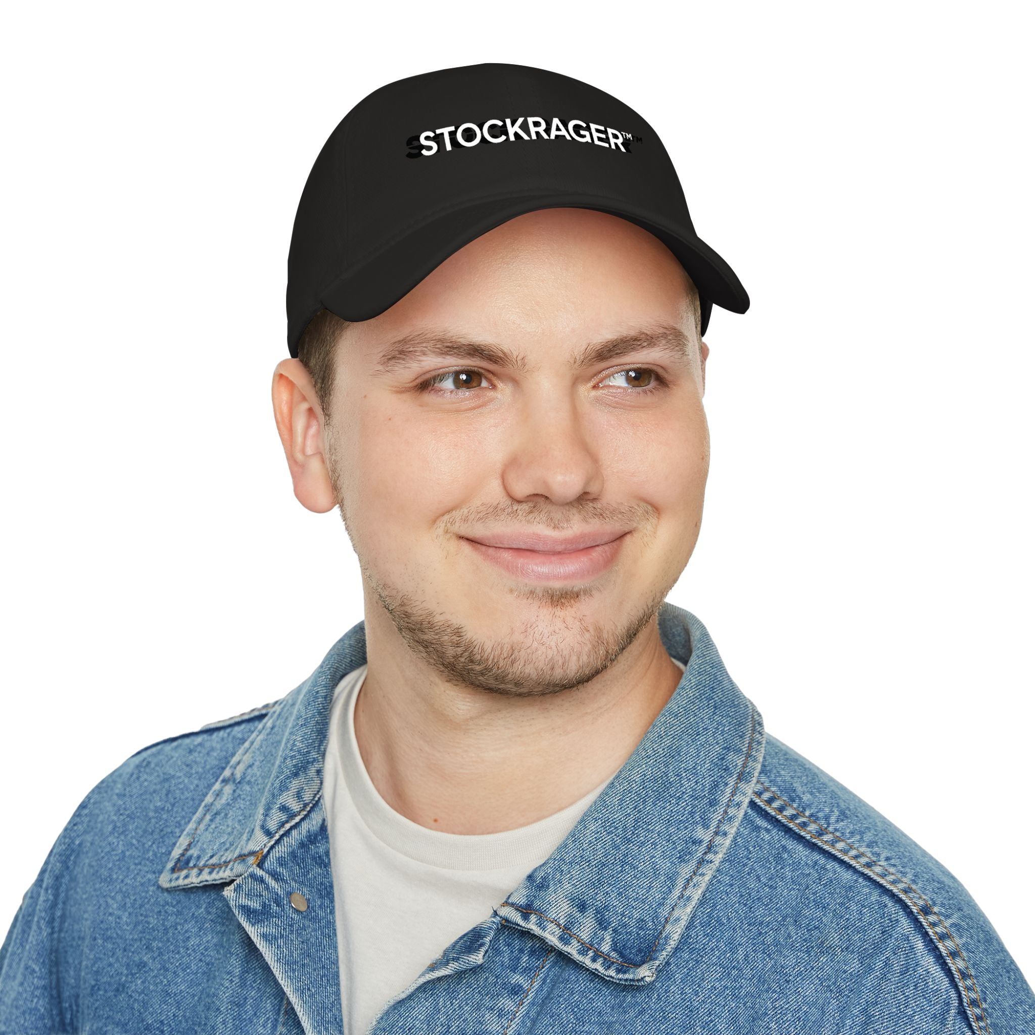 “Stock Rager™ Logo Cap” | Minimal Streetwear Trading Hat