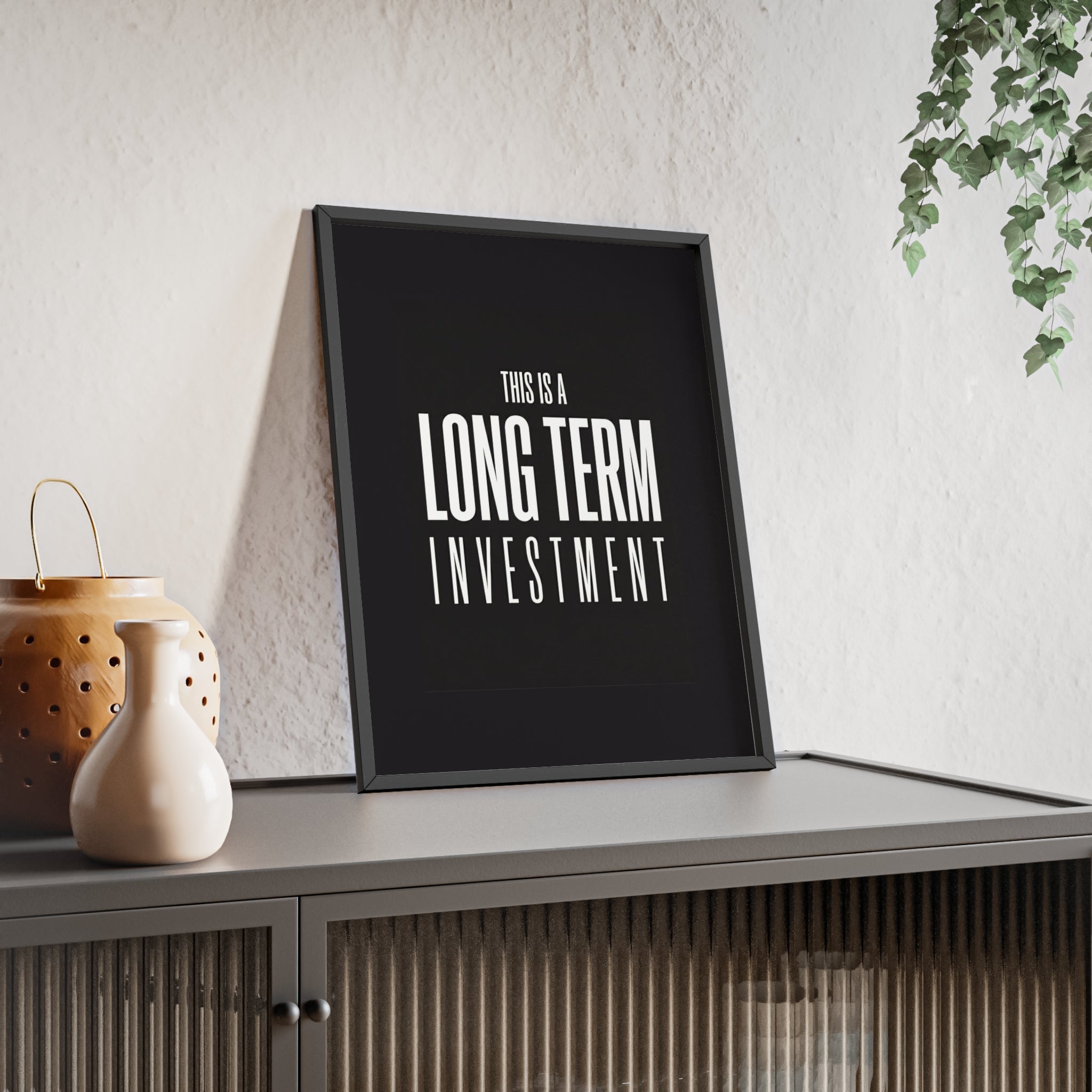 This Is a Long Term Investment Trading Wall Art | StockRager™ Meme Finance Quote Poster Print