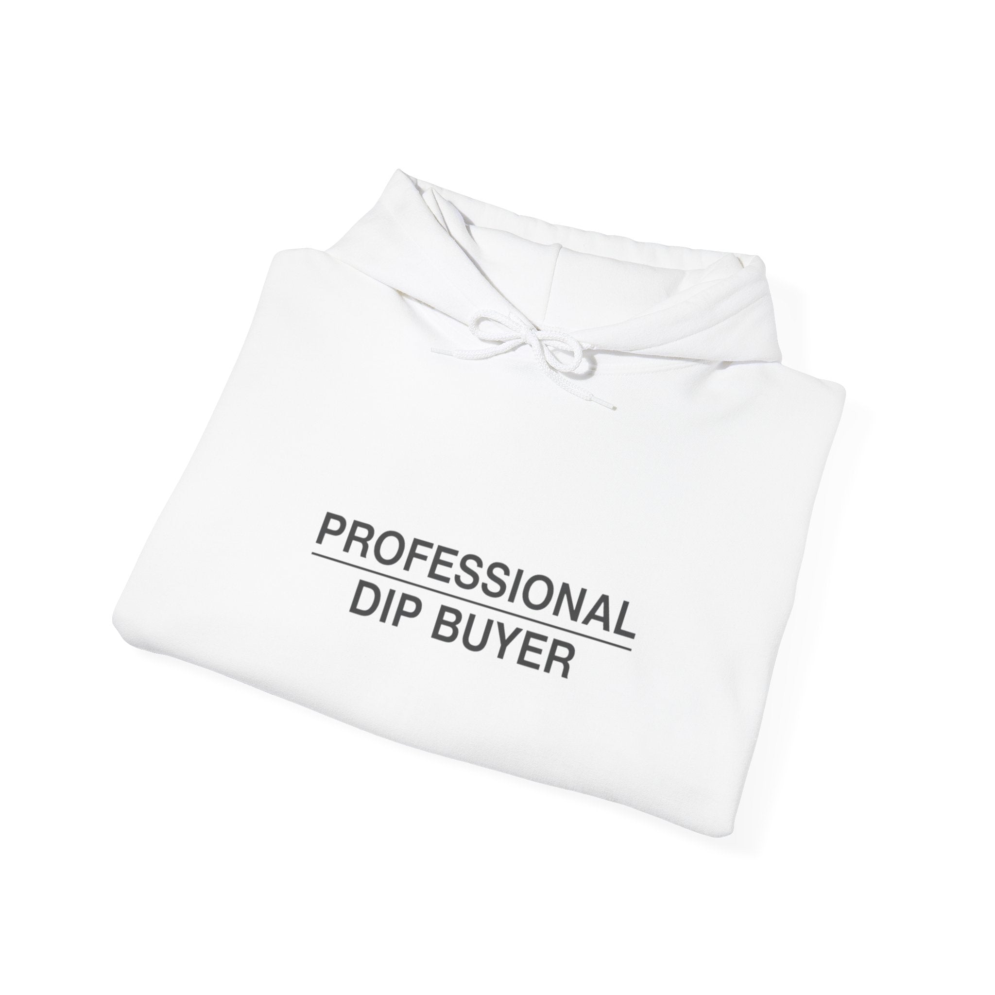 “Professional Dip Buyer” Hoodie | Stock Rager™ Premium Streetwear for Traders