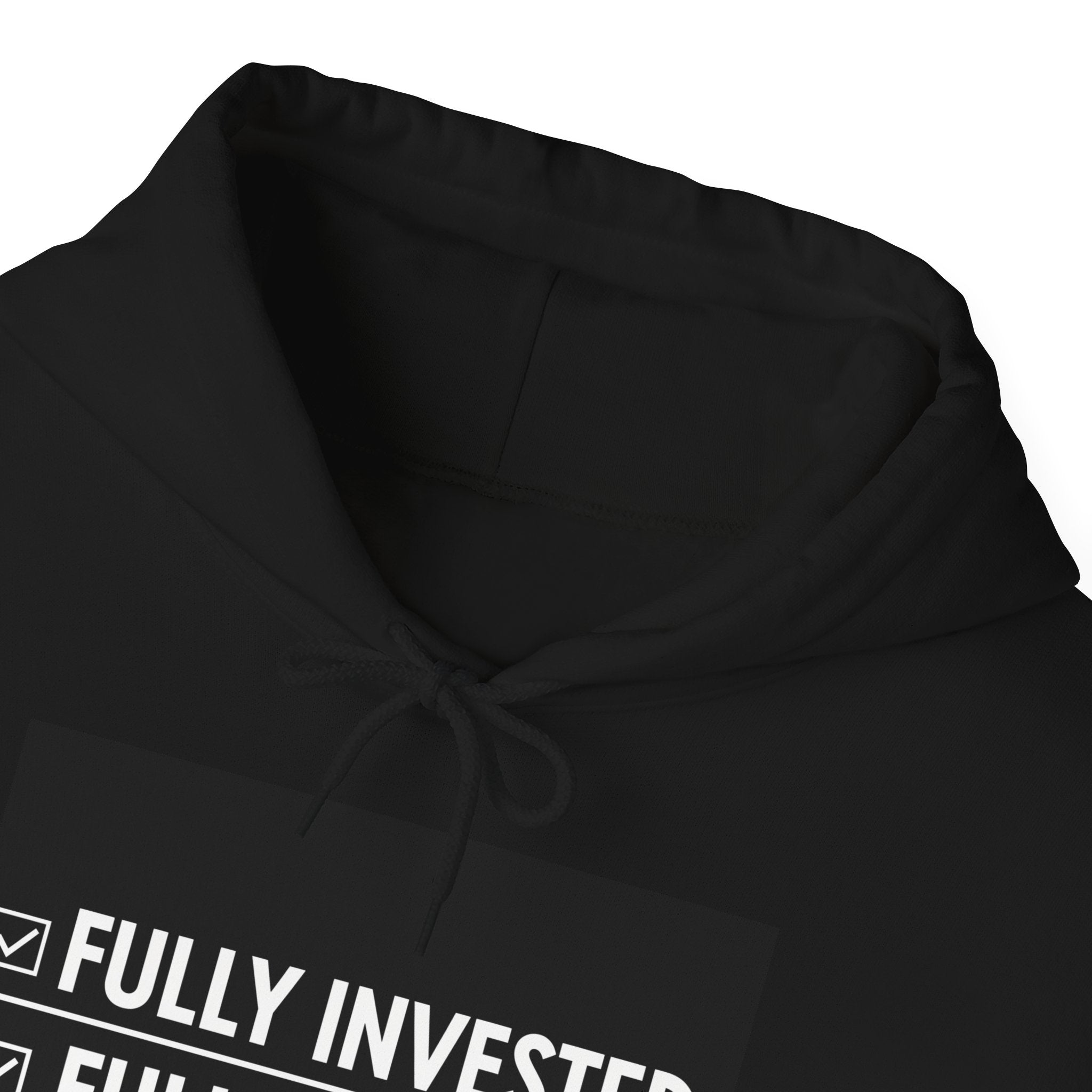 “Fully Invested Fully Cooked” Hoodie | Stock Rager™ Premium Streetwear for Traders