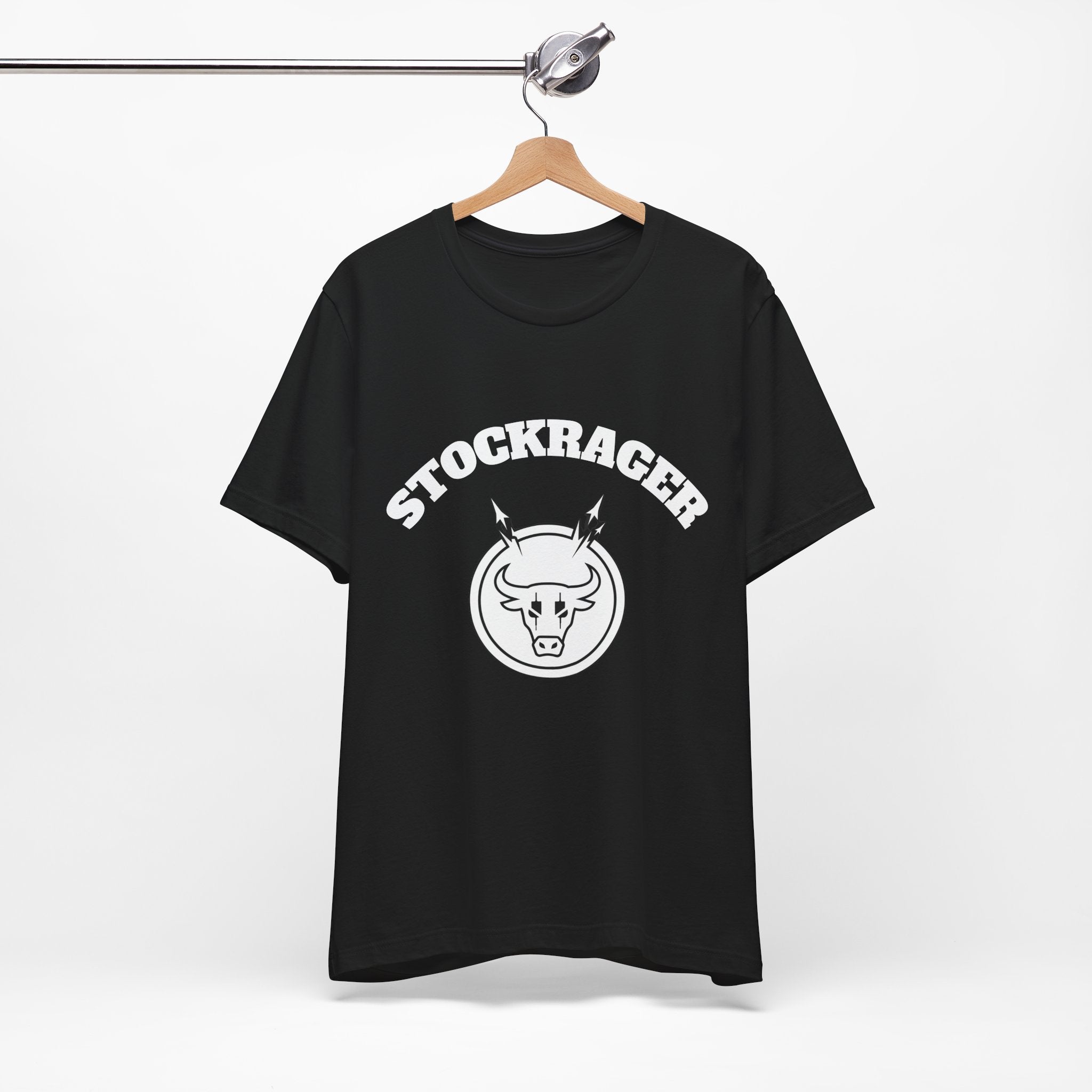 Stock Rager™ Signature Logo T-Shirt | Premium Cotton Streetwear Essential for Traders
