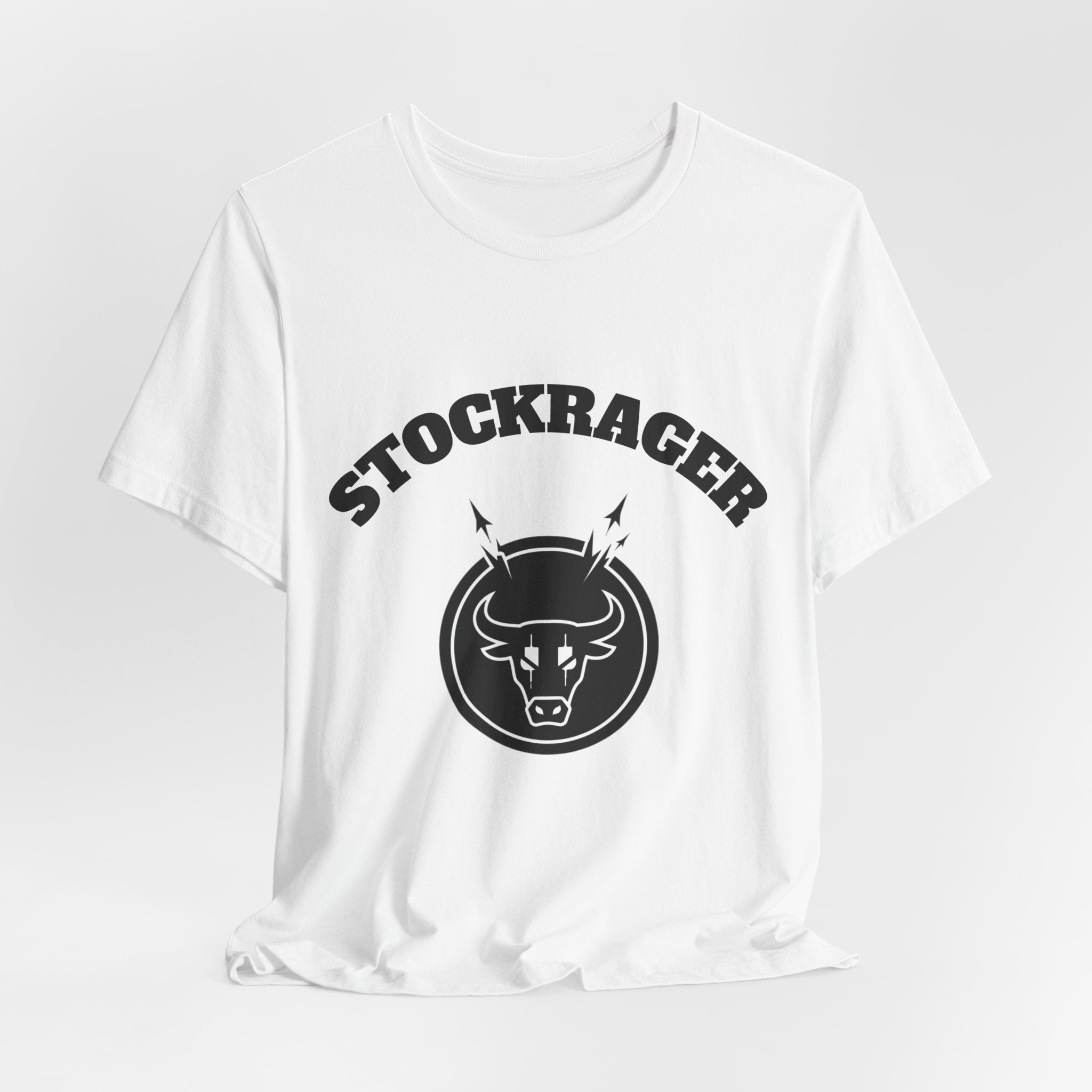 Stock Rager™ Signature Logo T-Shirt | Premium Cotton Streetwear Essential for Traders