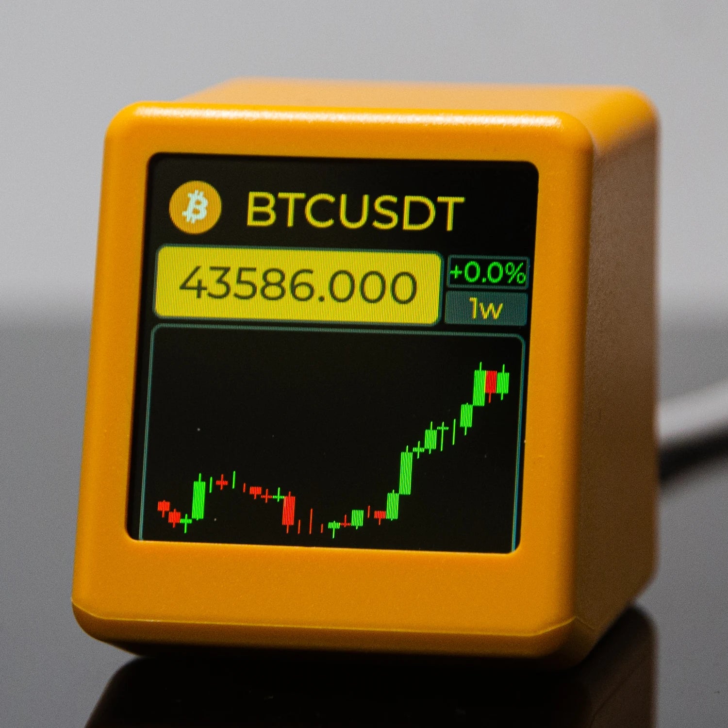 Smart Crypto & Stock Price Ticker Desktop Display | StockRager™ PRO Market Command Clock
