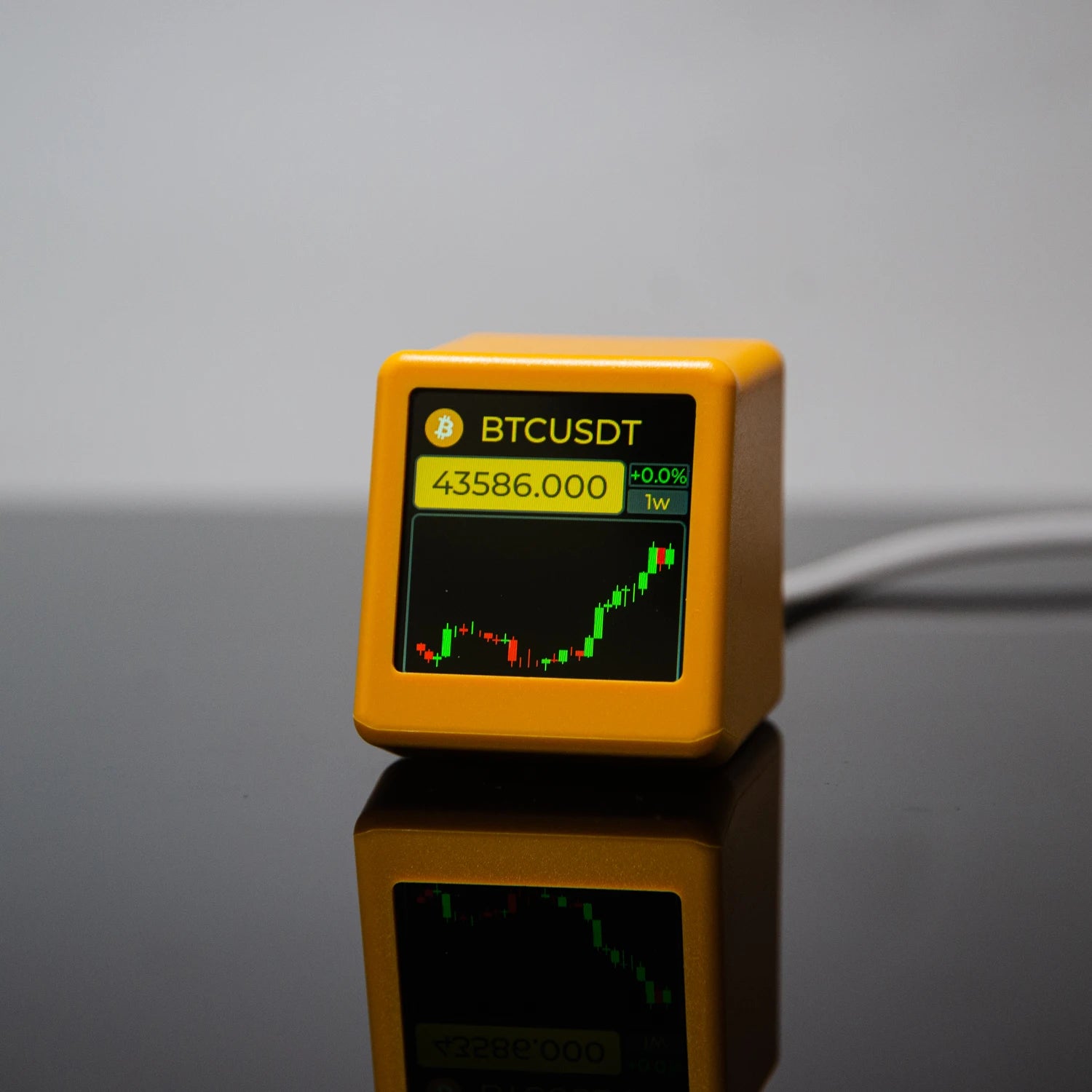 Smart Crypto & Stock Price Ticker Desktop Display | StockRager™ PRO Market Command Clock
