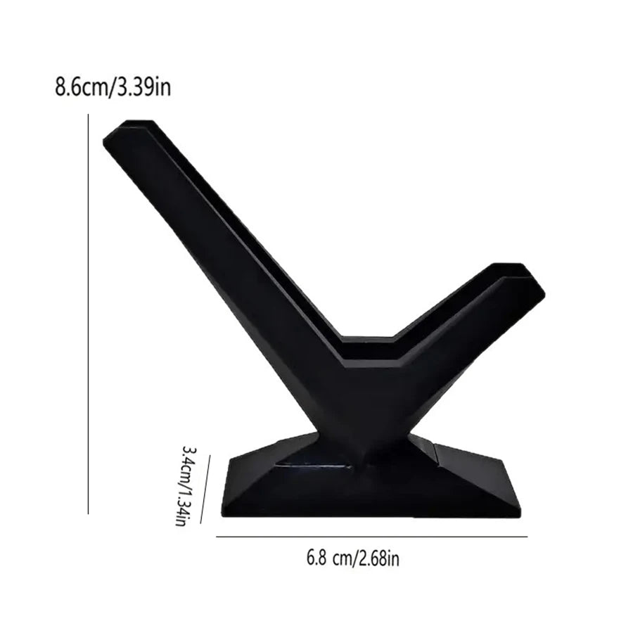 Minimalist Business Card Holder Desk Organizer | StockRager™ Modern Desktop Card Display