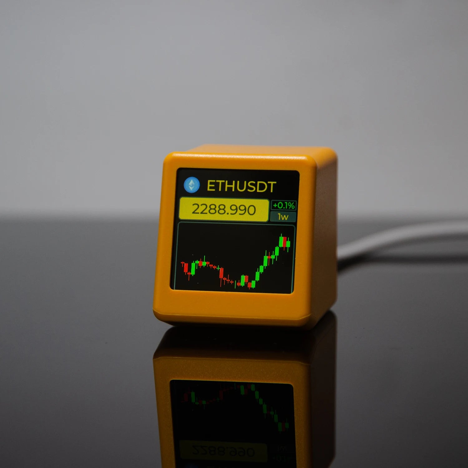 Smart Crypto & Stock Price Ticker Desktop Display | StockRager™ PRO Market Command Clock