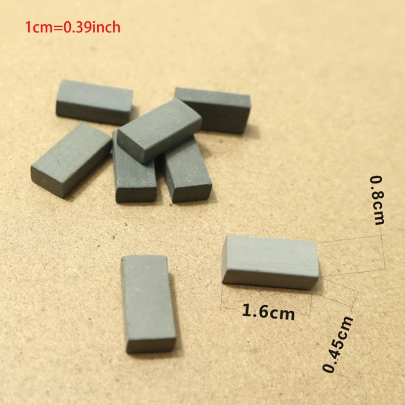 MiniBricks™ 1/16 Simulation DIY Brick Set – Sand Table & Diorama Kit