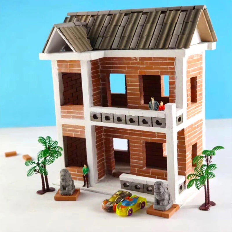 MiniBricks™ 1/16 Simulation DIY Brick Set – Sand Table & Diorama Kit