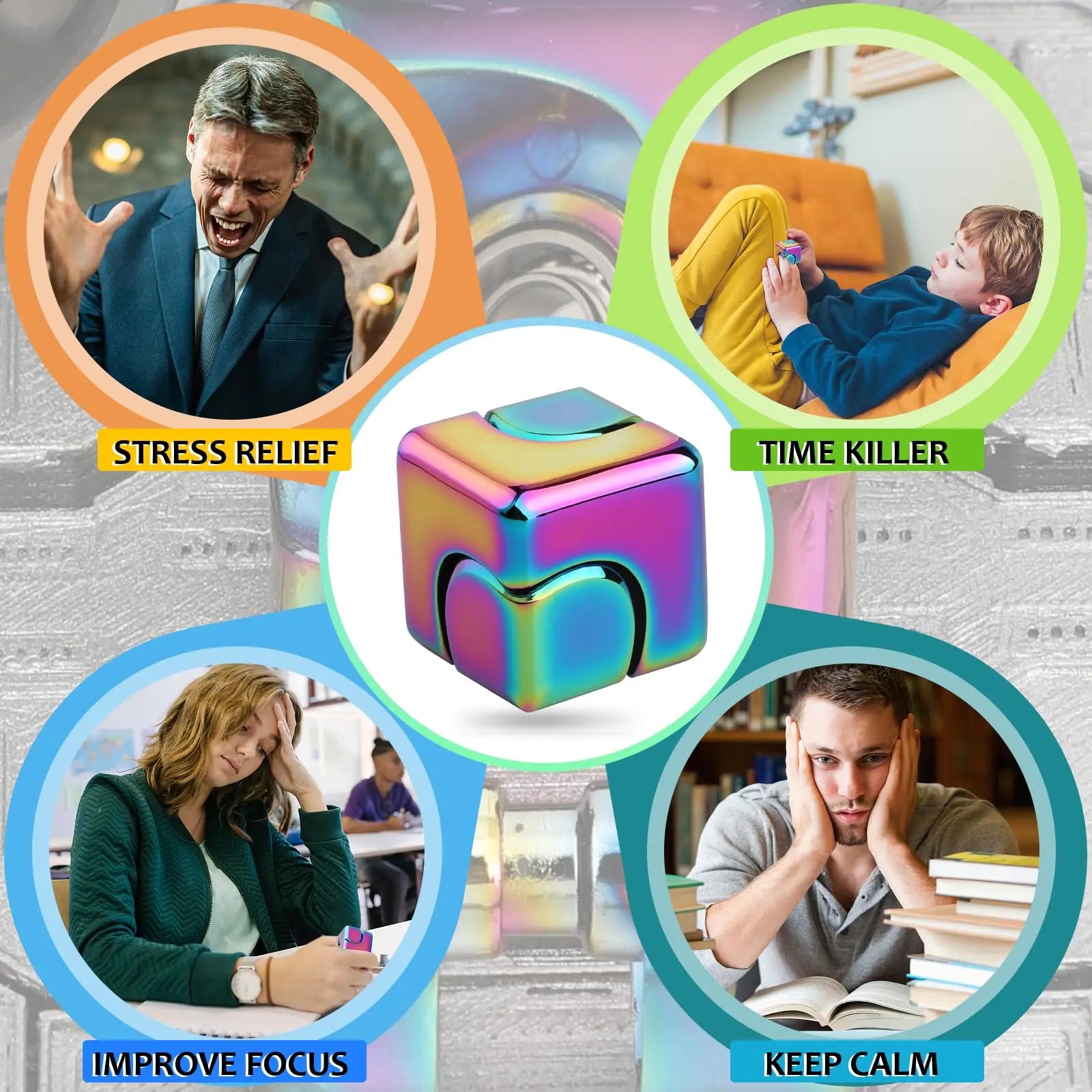 Cube Gyroscope Anti-Stress Toy