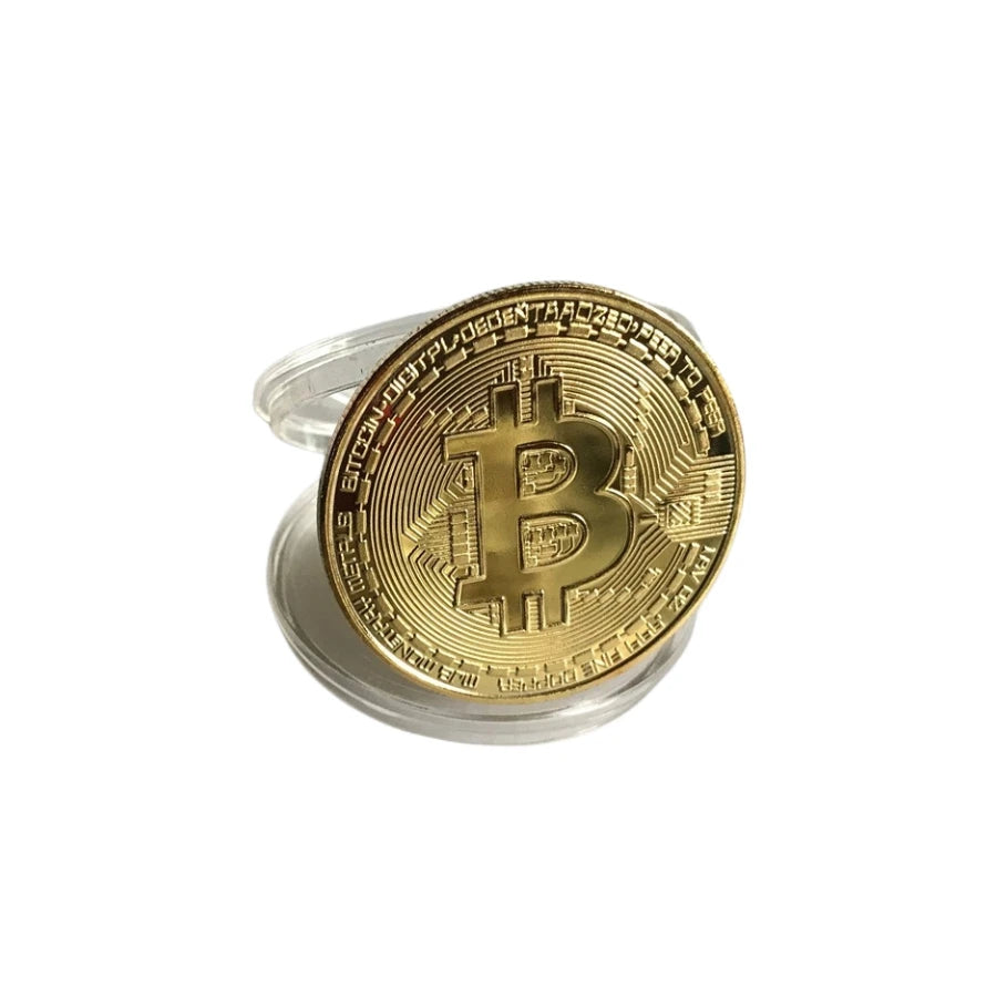 Bitcoin Commemorative Coin – Virtual Currency Collector’s Edition