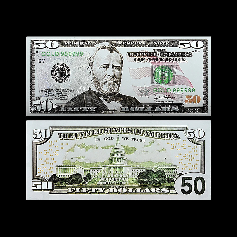 Collectible US Dollar Silver Banknotes – 7-Piece Set