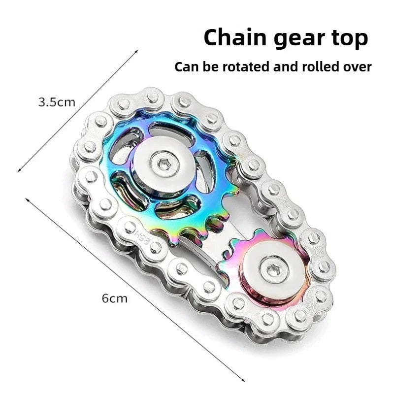 GearSpin™ Metal Fidget Spinner