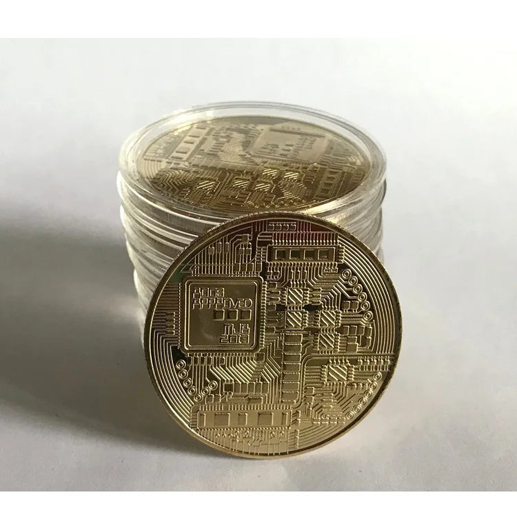 Bitcoin Commemorative Coin – Virtual Currency Collector’s Edition