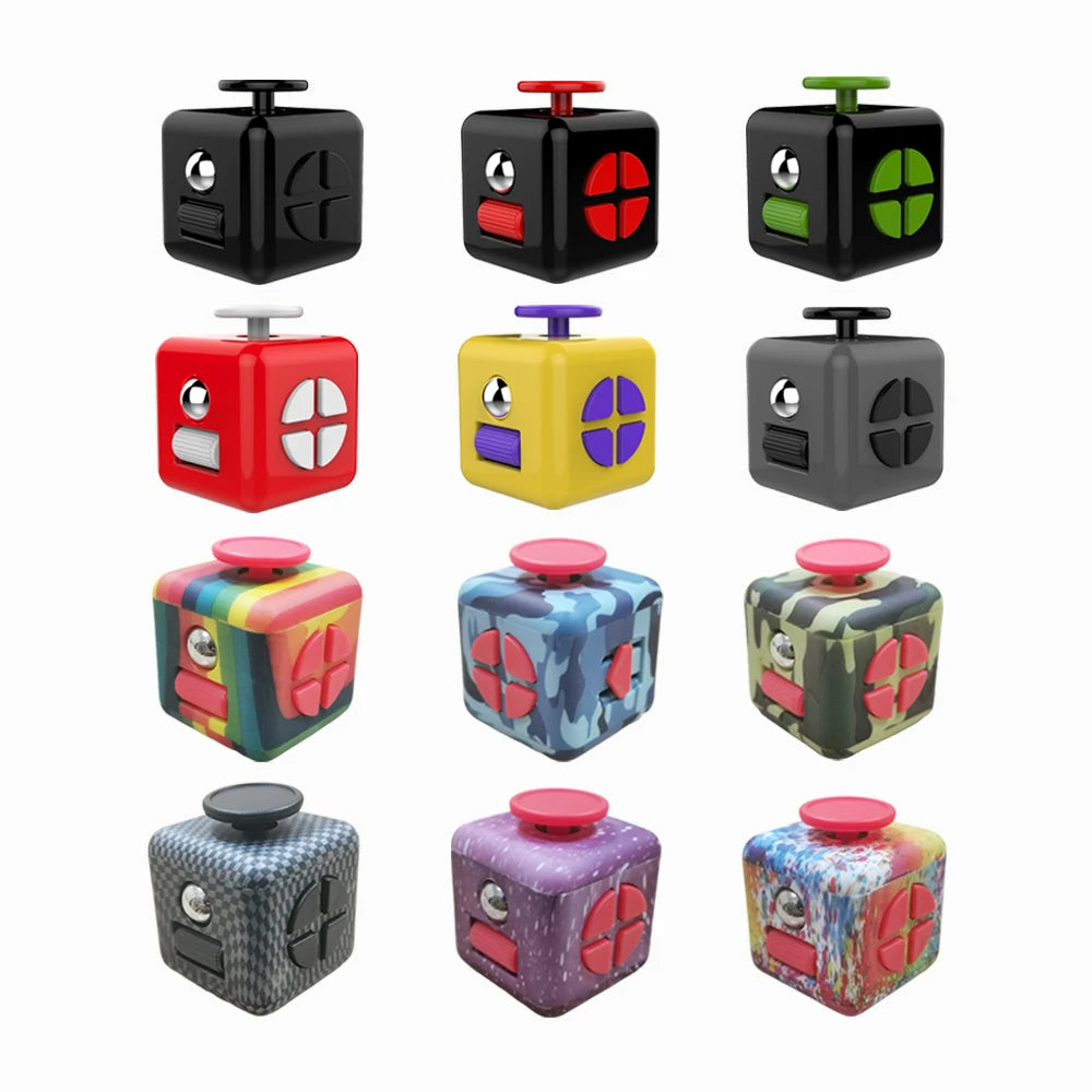 RainbowDice™ Magnetic Decompression Fidget Anti-Stress Toy