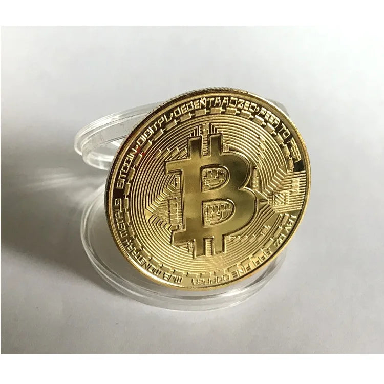 Bitcoin Commemorative Coin – Virtual Currency Collector’s Edition
