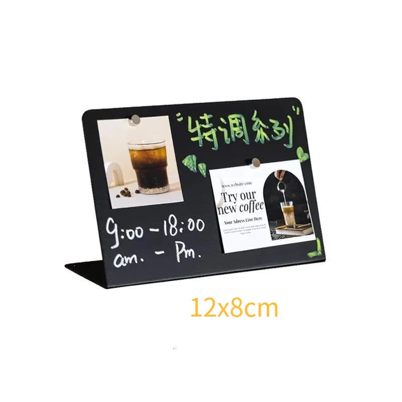 2PCS Magnetic Metal Memo Display Board | StockRager™ Desktop Note System