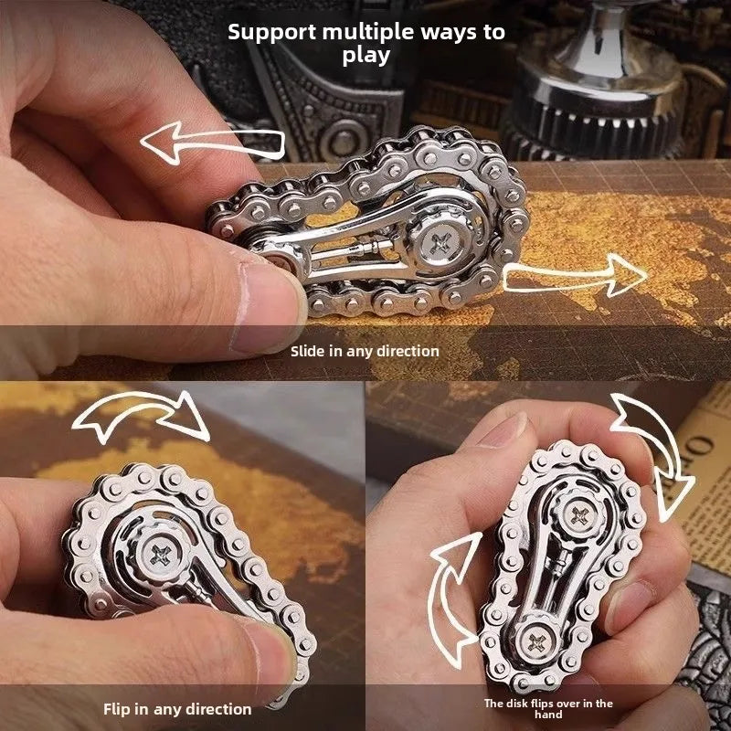 GearSpin™ Metal Fidget Spinner