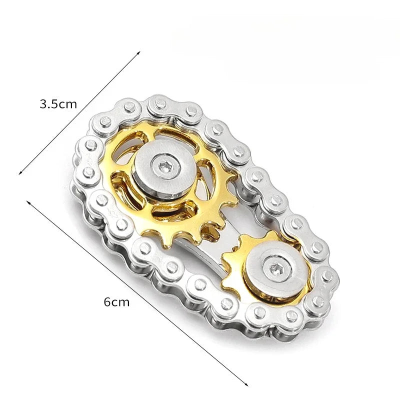 GearSpin™ Metal Fidget Spinner