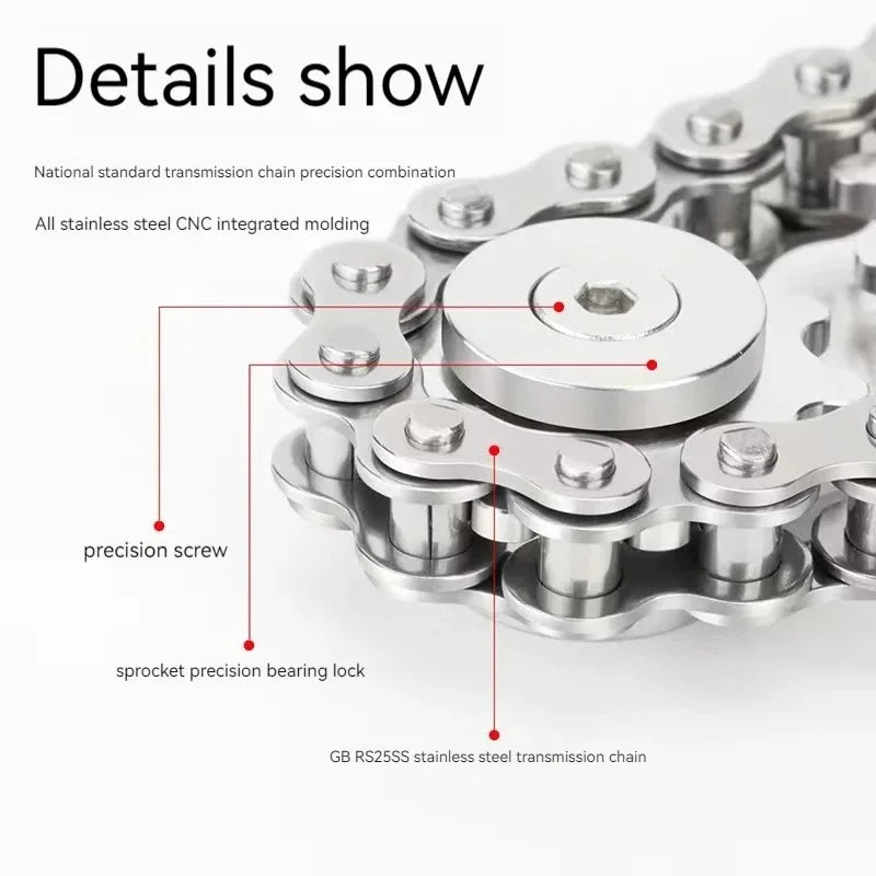 GearSpin™ Metal Fidget Spinner