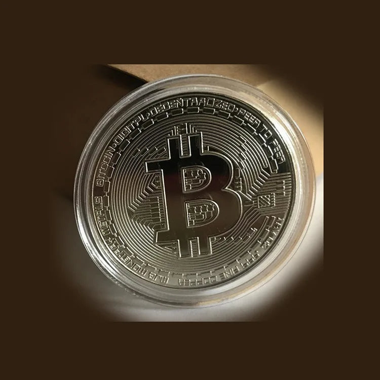 Bitcoin Commemorative Coin – Virtual Currency Collector’s Edition
